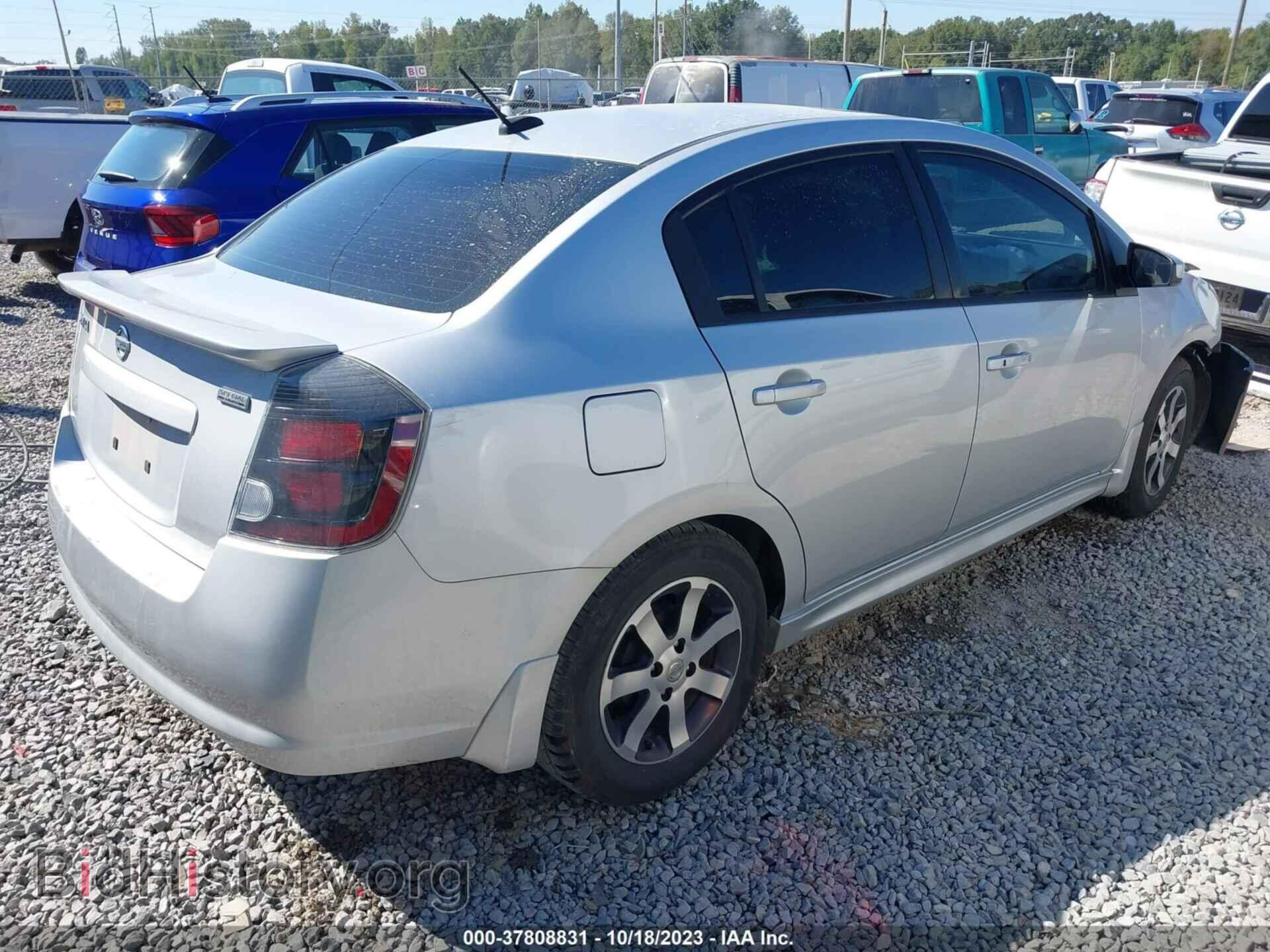 2012 NISSAN SENTRA - VIN: 3N1AB6AP1CL712024 - Фото 4