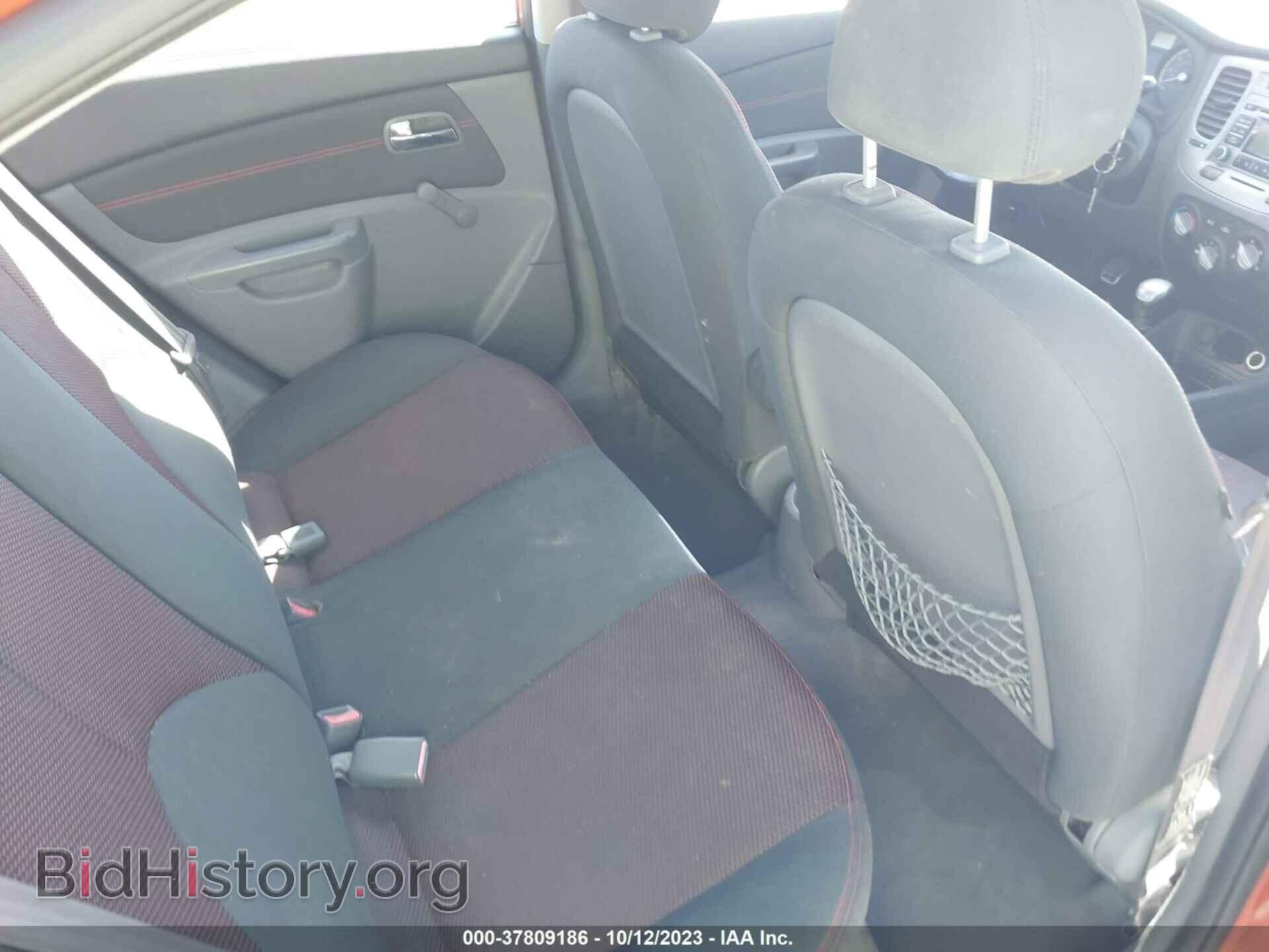2009 KIA RIO - VIN: KNADE223496576333 - Фото 8