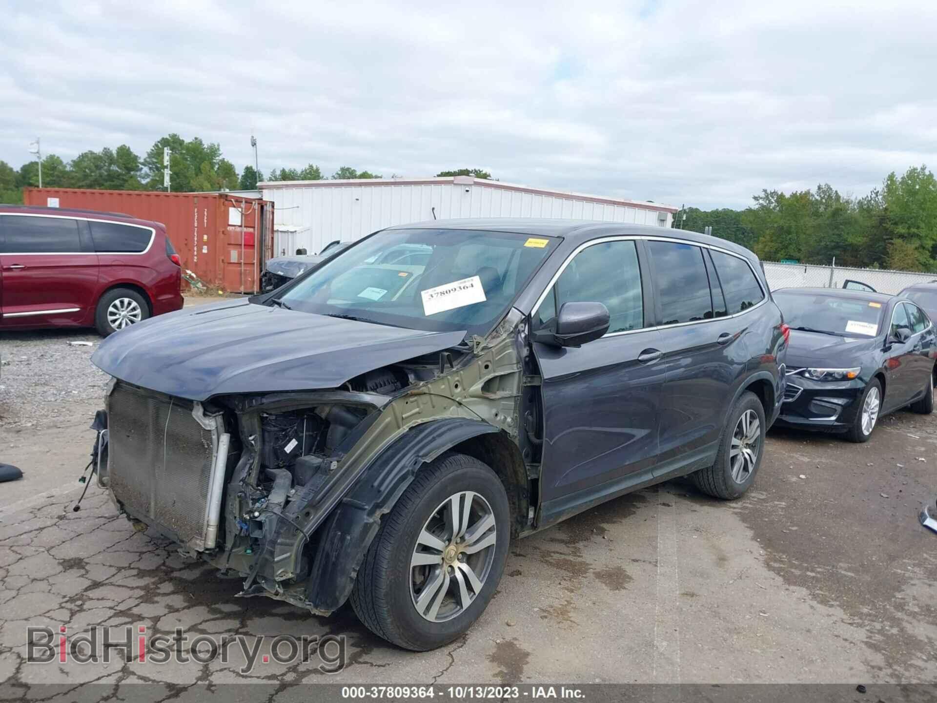 2017 HONDA PILOT - VIN: 5FNYF5H37HB021776 - Фото 2