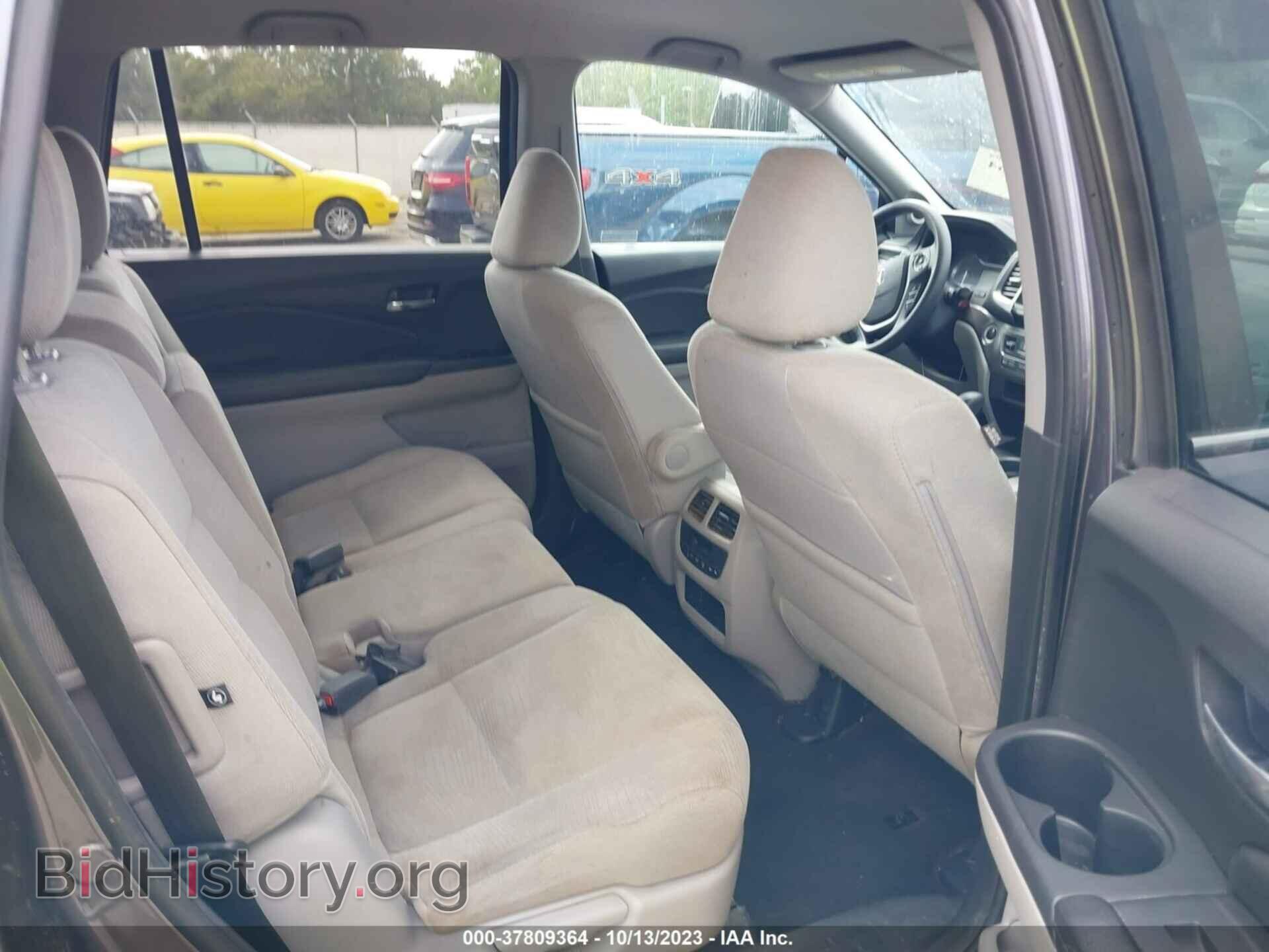 2017 HONDA PILOT - VIN: 5FNYF5H37HB021776 - Фото 8