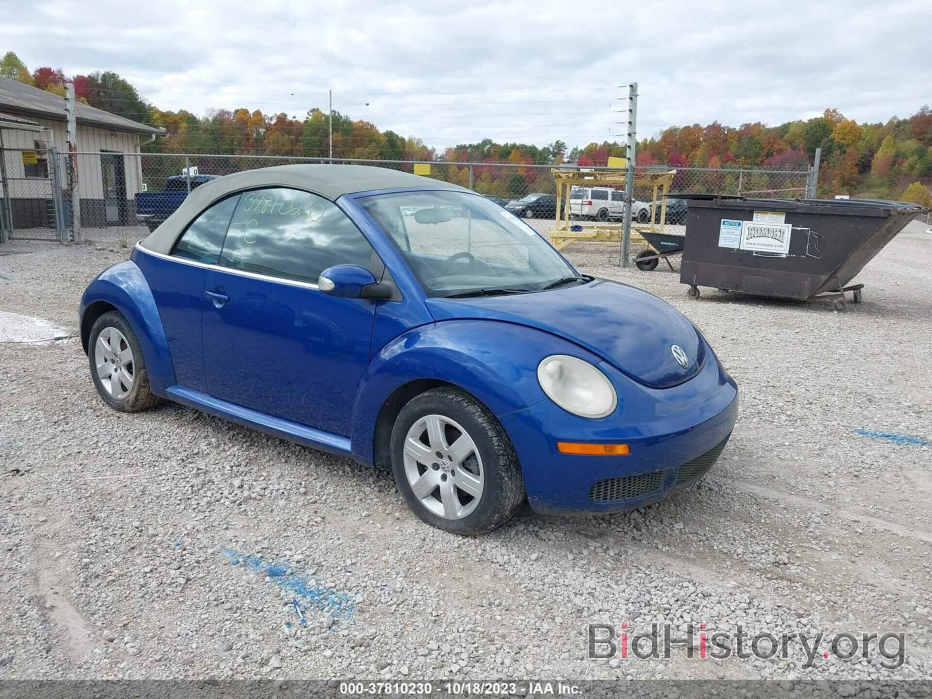 Photo 3VWRF31Y37M400652 - VOLKSWAGEN NEW BEETLE CONVERTIBLE 2007