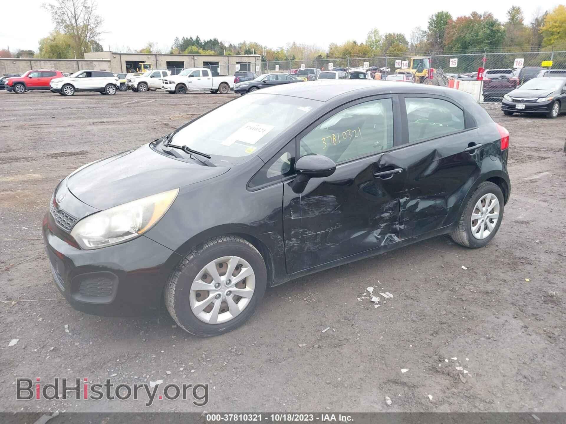 2013 KIA RIO - VIN: KNADM5A39D6171793 - Фото 2