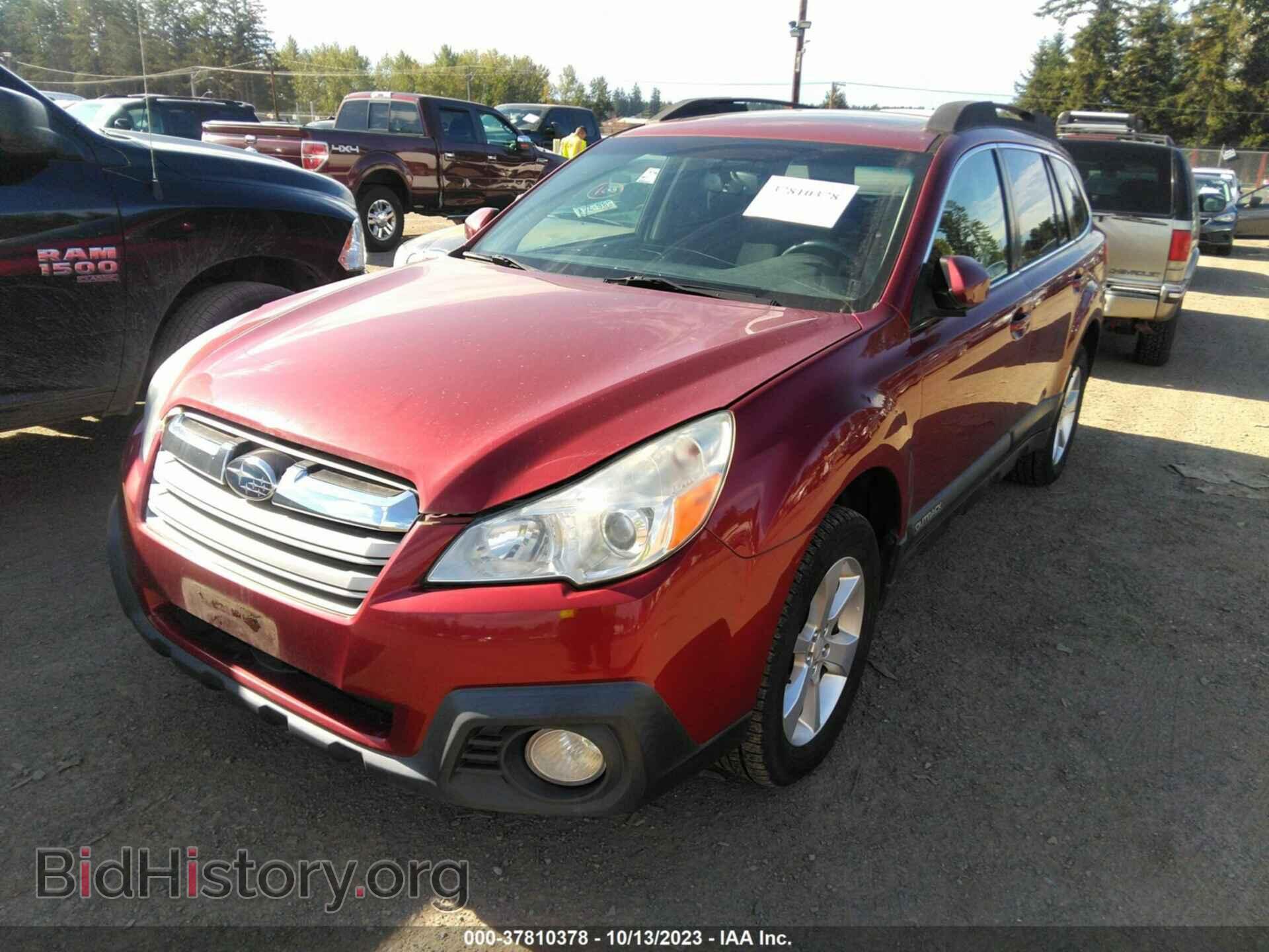 2013 SUBARU OUTBACK - VIN: 4S4BRBGC8D3323822 - Фото 2
