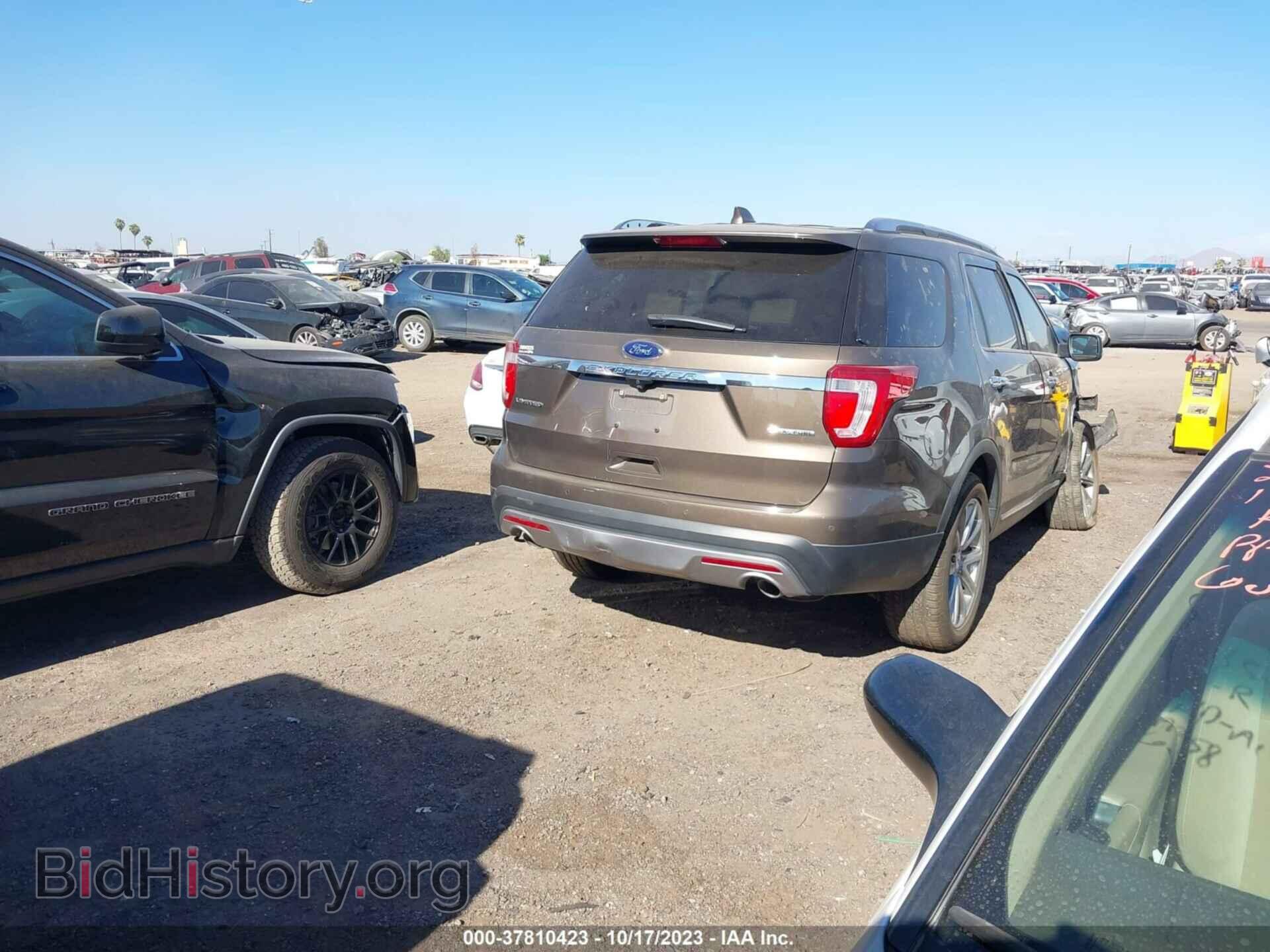 2016 FORD EXPLORER - VIN: 1FM5K7F81GGA52966 - Фото 4