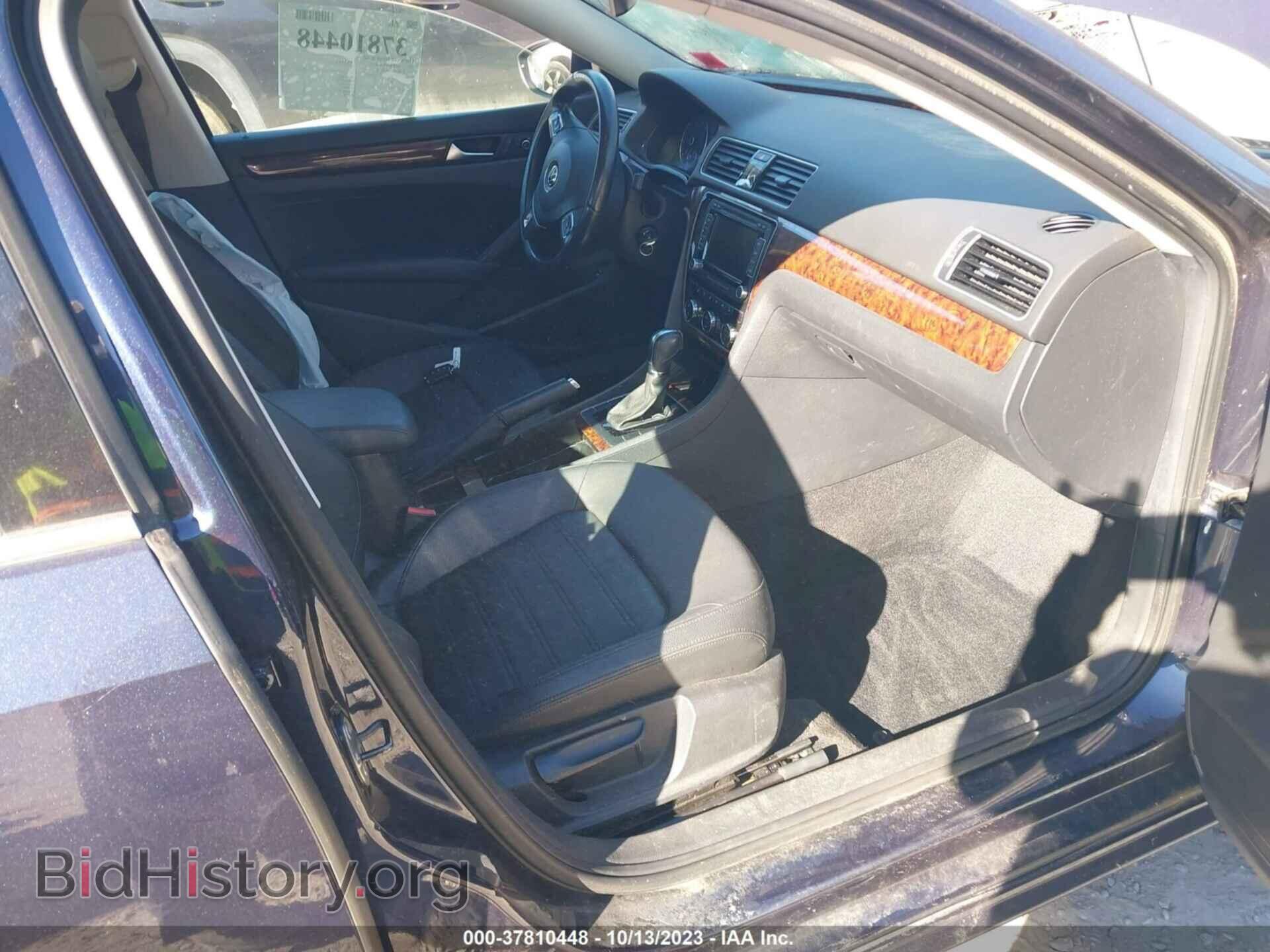 2012 VOLKSWAGEN PASSAT - VIN: 1VWCP7A39CC041642 - Фото 5