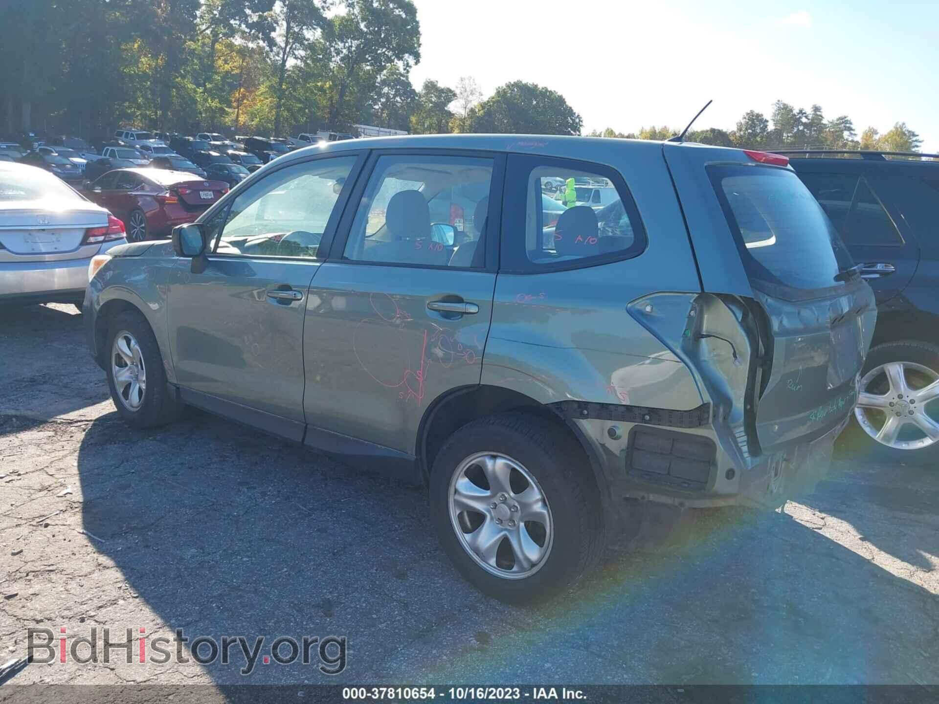 2015 SUBARU FORESTER - VIN: JF2SJAAC5FH815679 - Фото 3