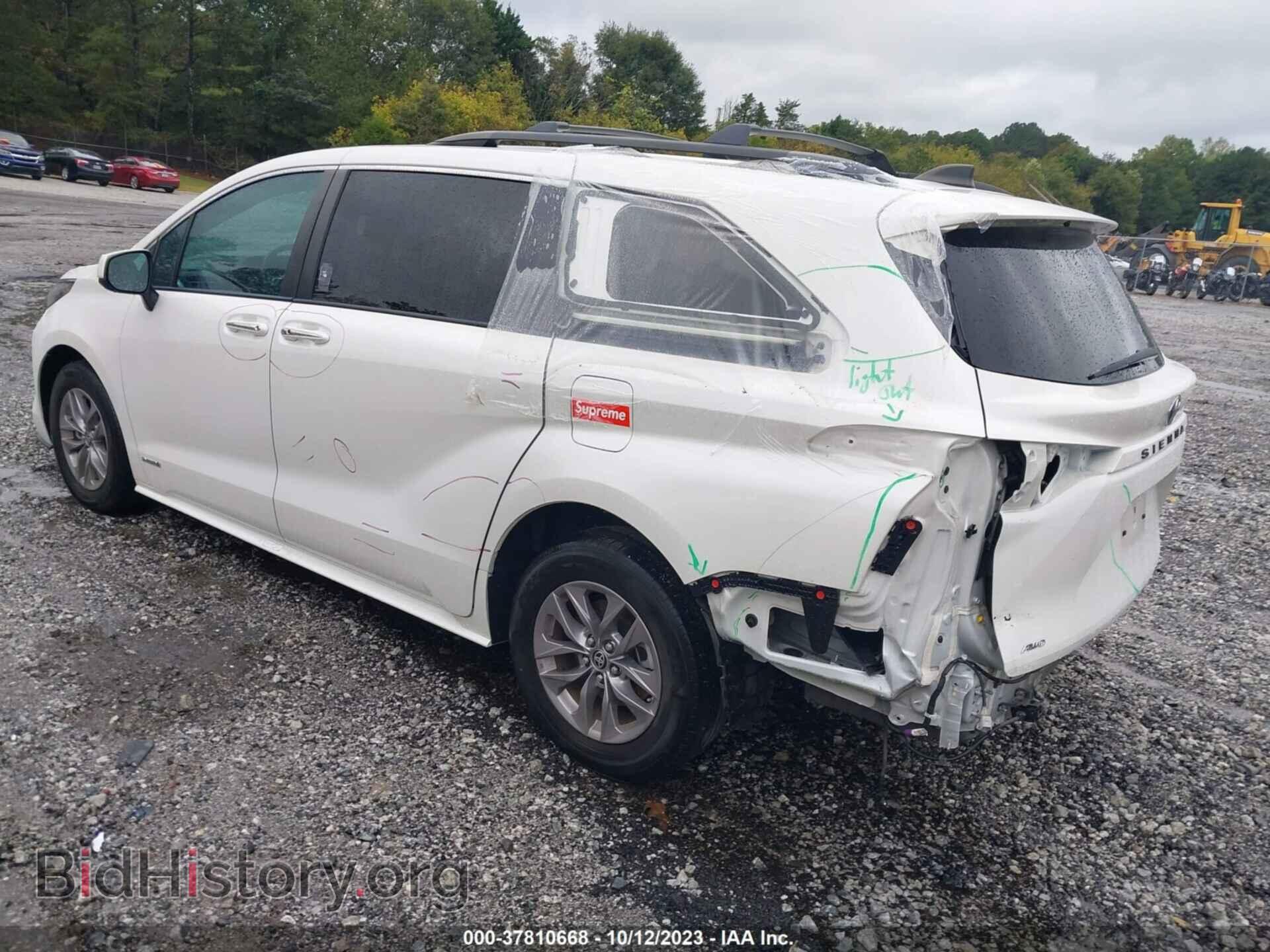 2021 TOYOTA SIENNA - VIN: 5TDYSKFC2MS016407 - Фото 3