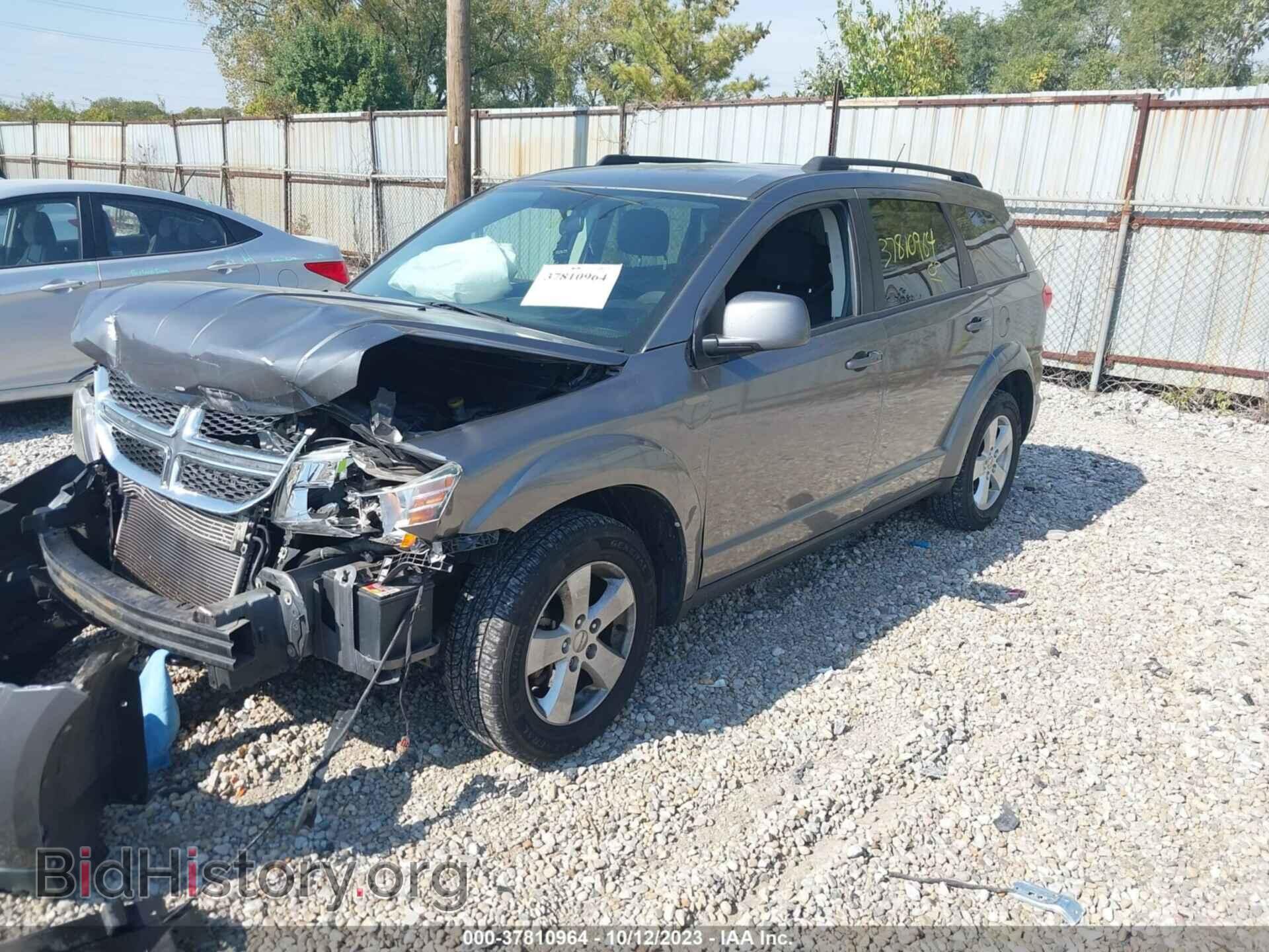 2012 DODGE JOURNEY - VIN: 3C4PDDBG0CT146216 - Фото 2
