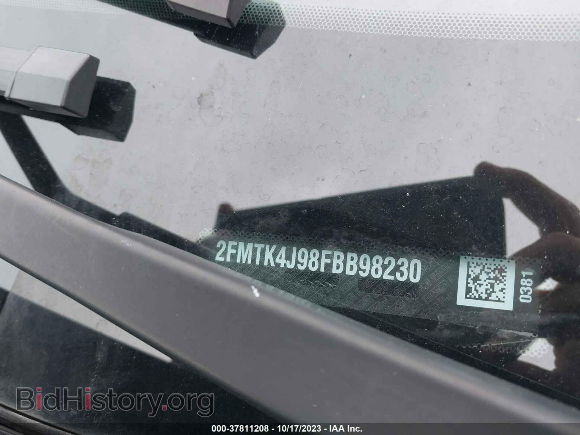 2015 FORD EDGE - VIN: 2FMTK4J98FBB98230 - Фото 9