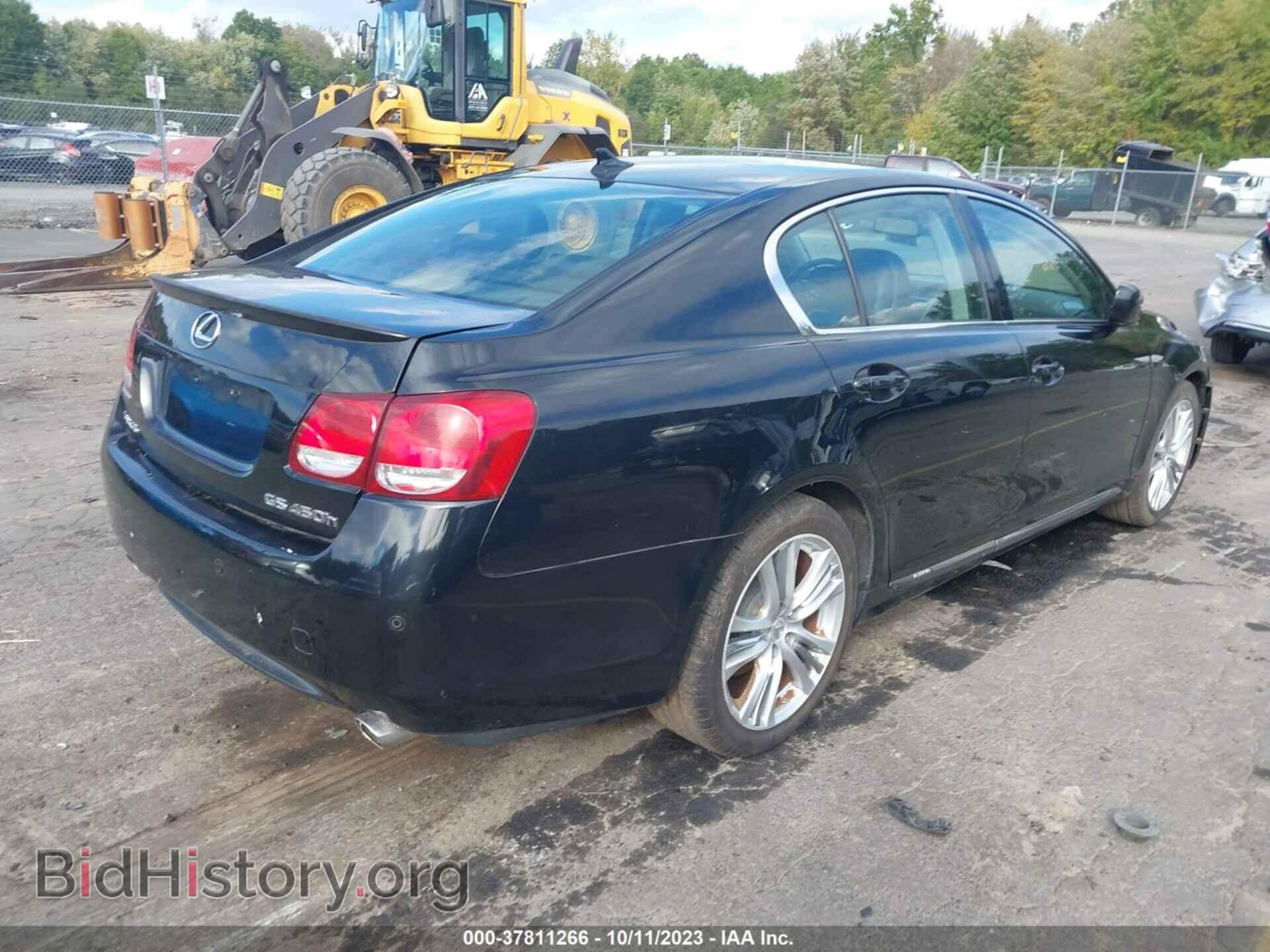2007 LEXUS GS 450H - VIN: JTHBC96SX75008163 - Фото 4