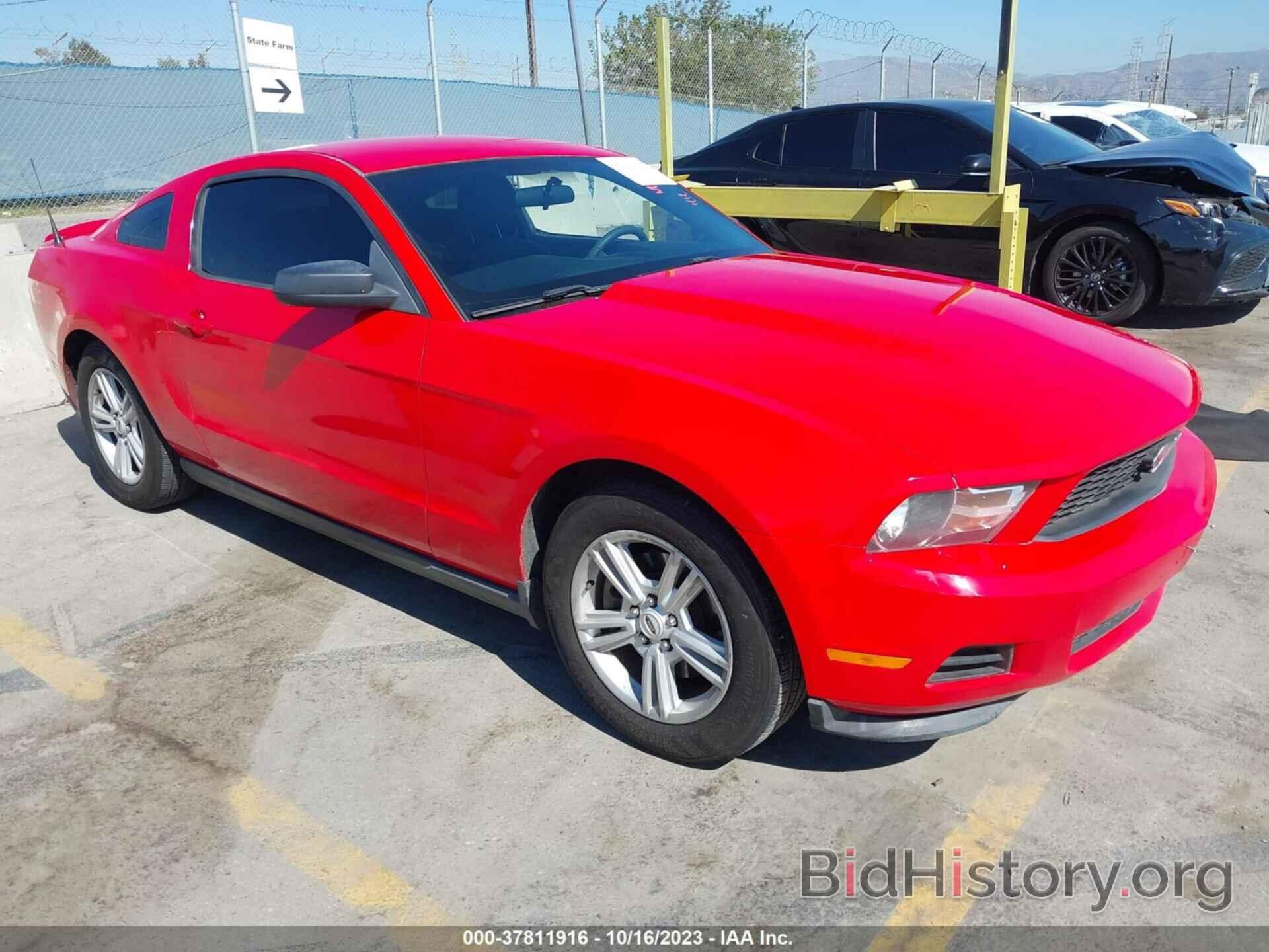 Photo 1ZVBP8AM0C5275912 - FORD MUSTANG 2012