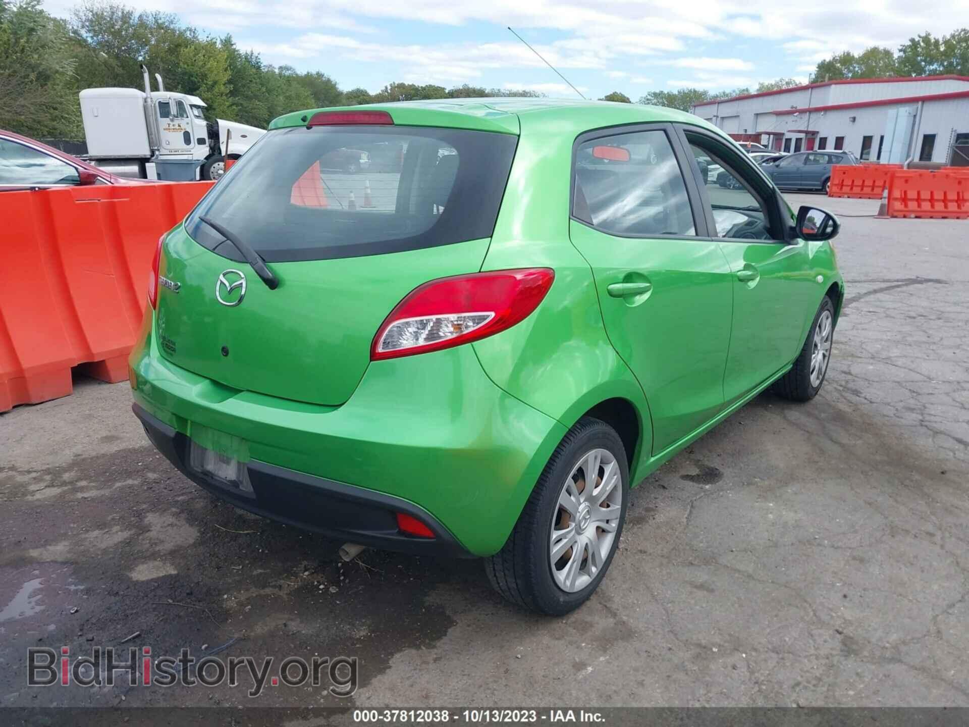 2013 MAZDA MAZDA2 - VIN: JM1DE1KY6D0166671 - Фото 4