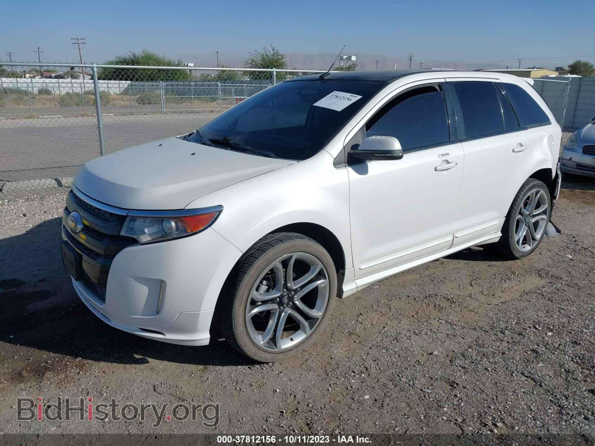 2013 FORD EDGE - VIN: 2FMDK3AK3DBC74497 - Фото 2