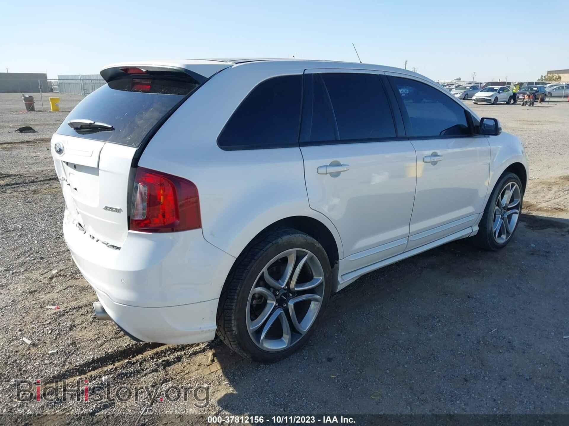 2013 FORD EDGE - VIN: 2FMDK3AK3DBC74497 - Фото 4