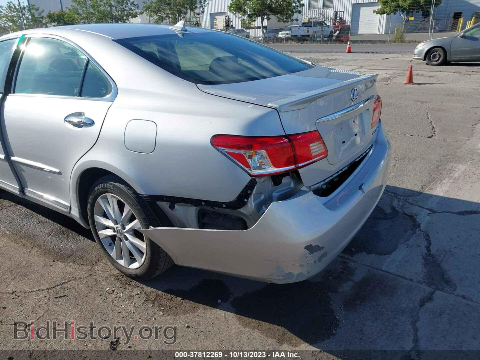 2012 LEXUS ES 350 - VIN: JTHBK1EGXC2485592 - Фото 6