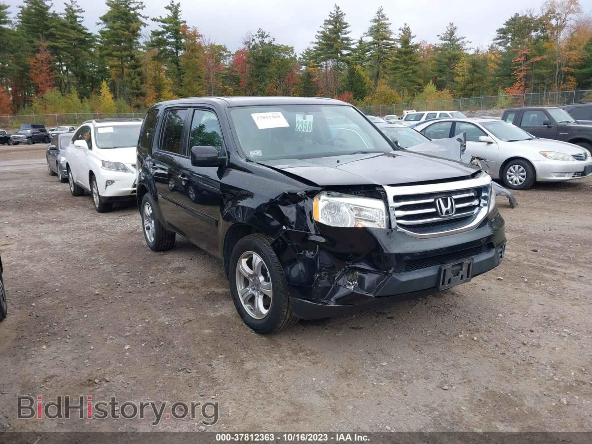 Фотография 5FNYF4H45DB022454 - HONDA PILOT 2013