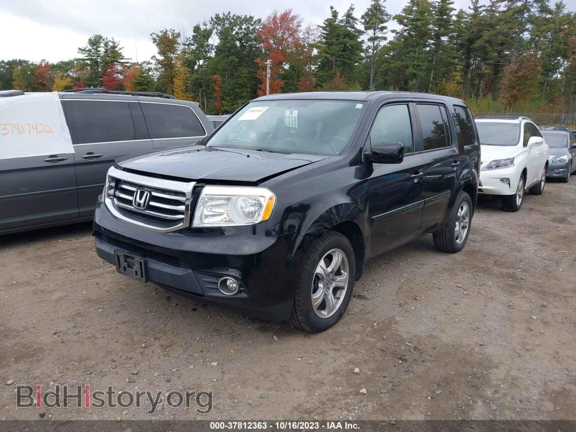 2013 HONDA PILOT - VIN: 5FNYF4H45DB022454 - Фото 2