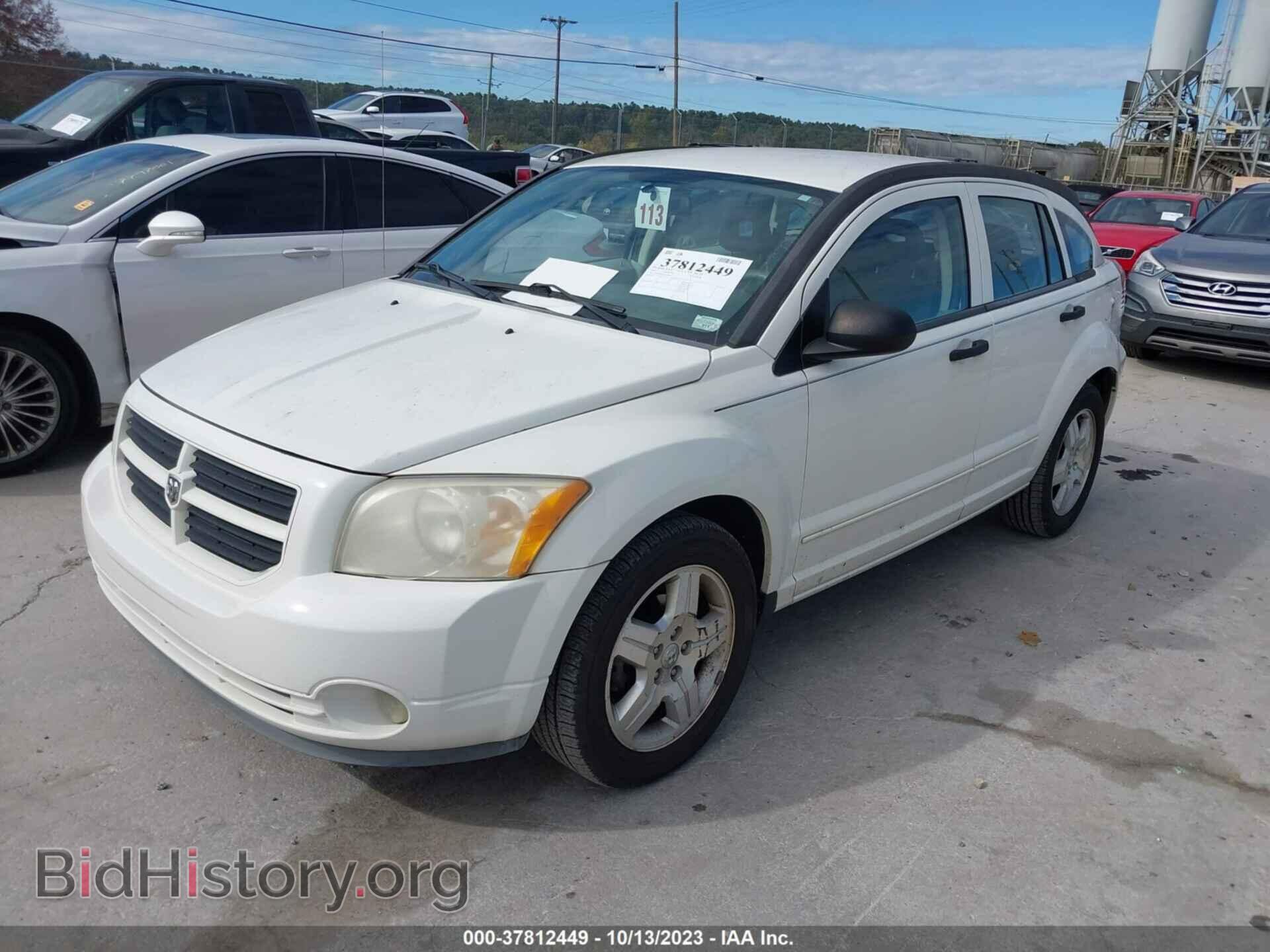 2007 DODGE CALIBER - VIN: 1B3HB48B97D206433 - Фото 2