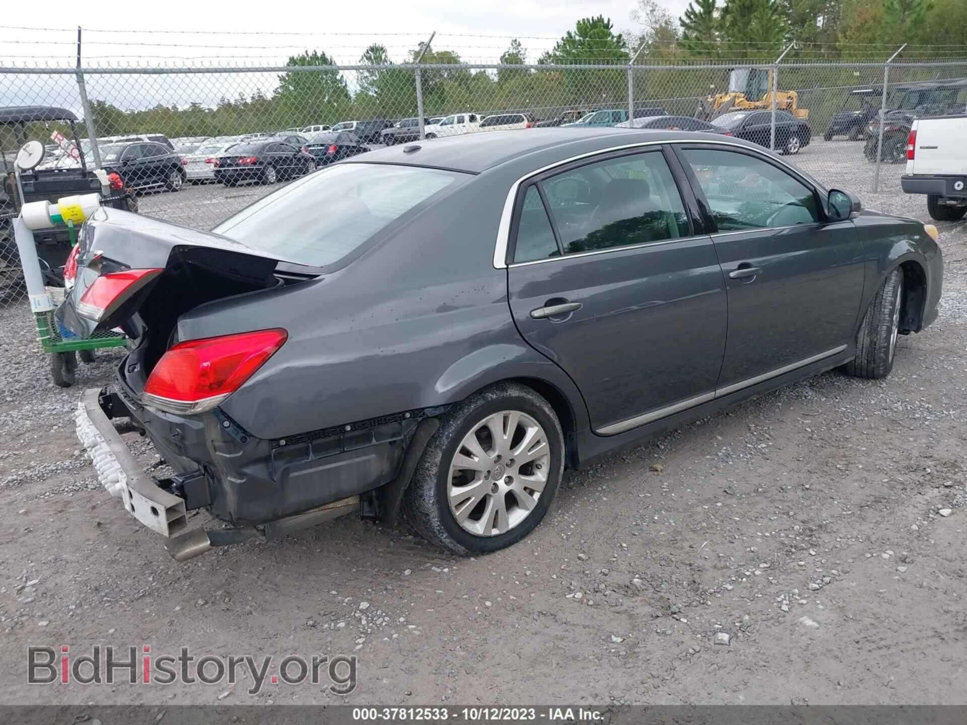2012 TOYOTA AVALON - VIN: 4T1BK3DB5CU447111 - Фото 4