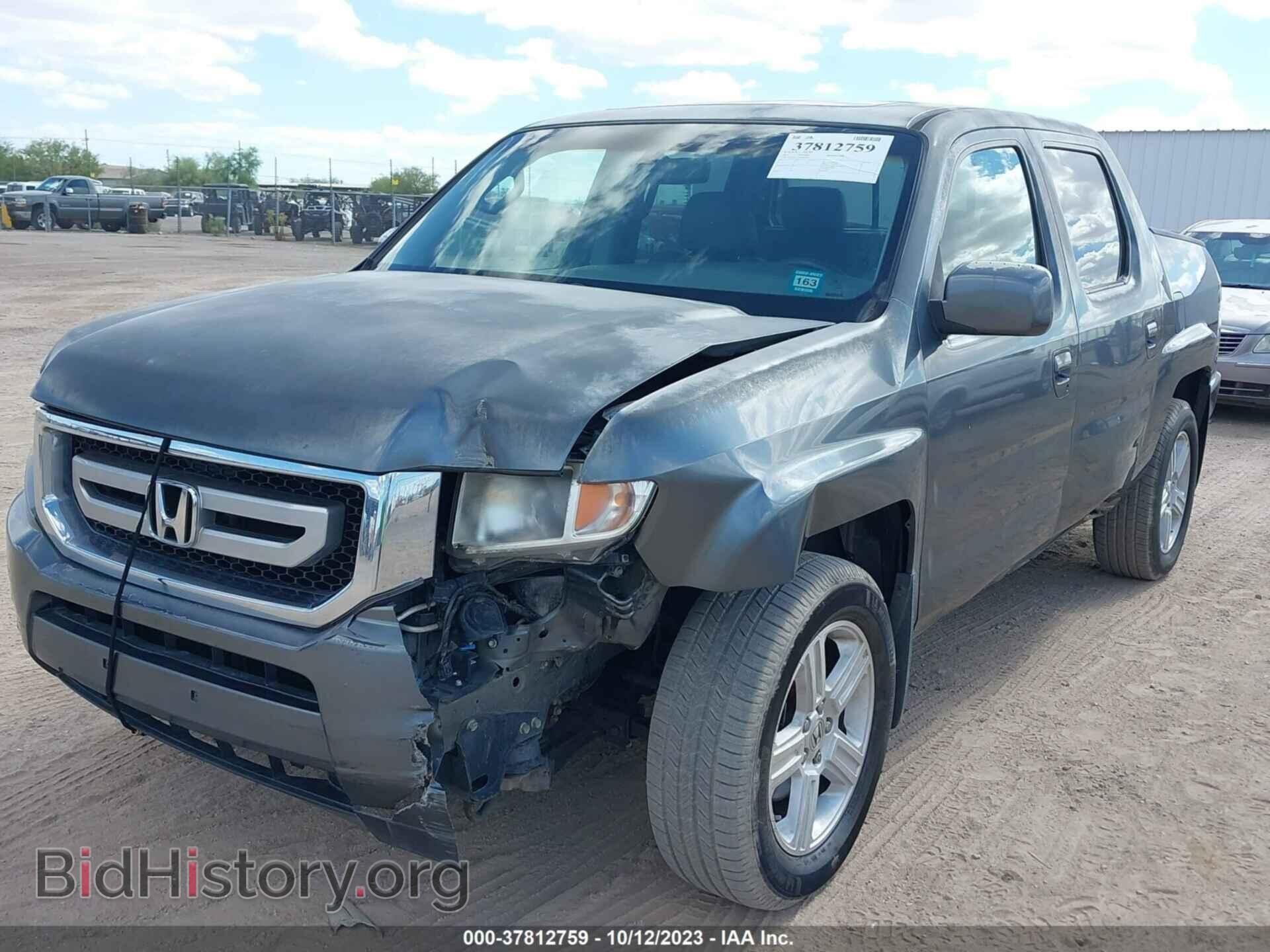 2010 HONDA RIDGELINE - VIN: 5FPYK1F55AB001967 - Фото 2