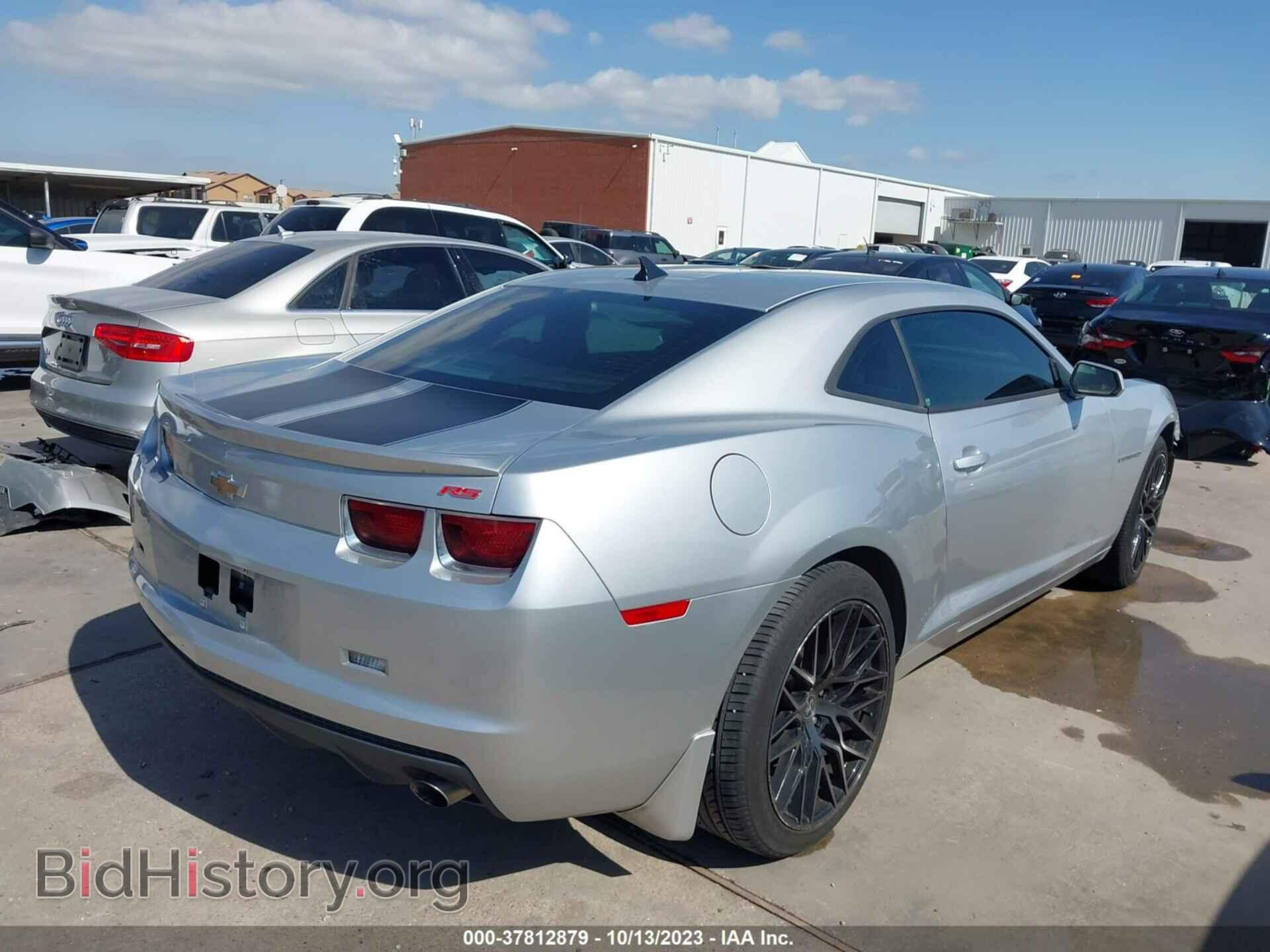 2012 CHEVROLET CAMARO - VIN: 2G1FA1E31C9118514 - Фото 4