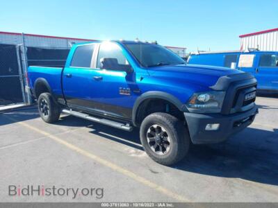 2018 RAM 2500 Power Wagon, blue — VIN 3C6TR5EJXJG332811, IAAI