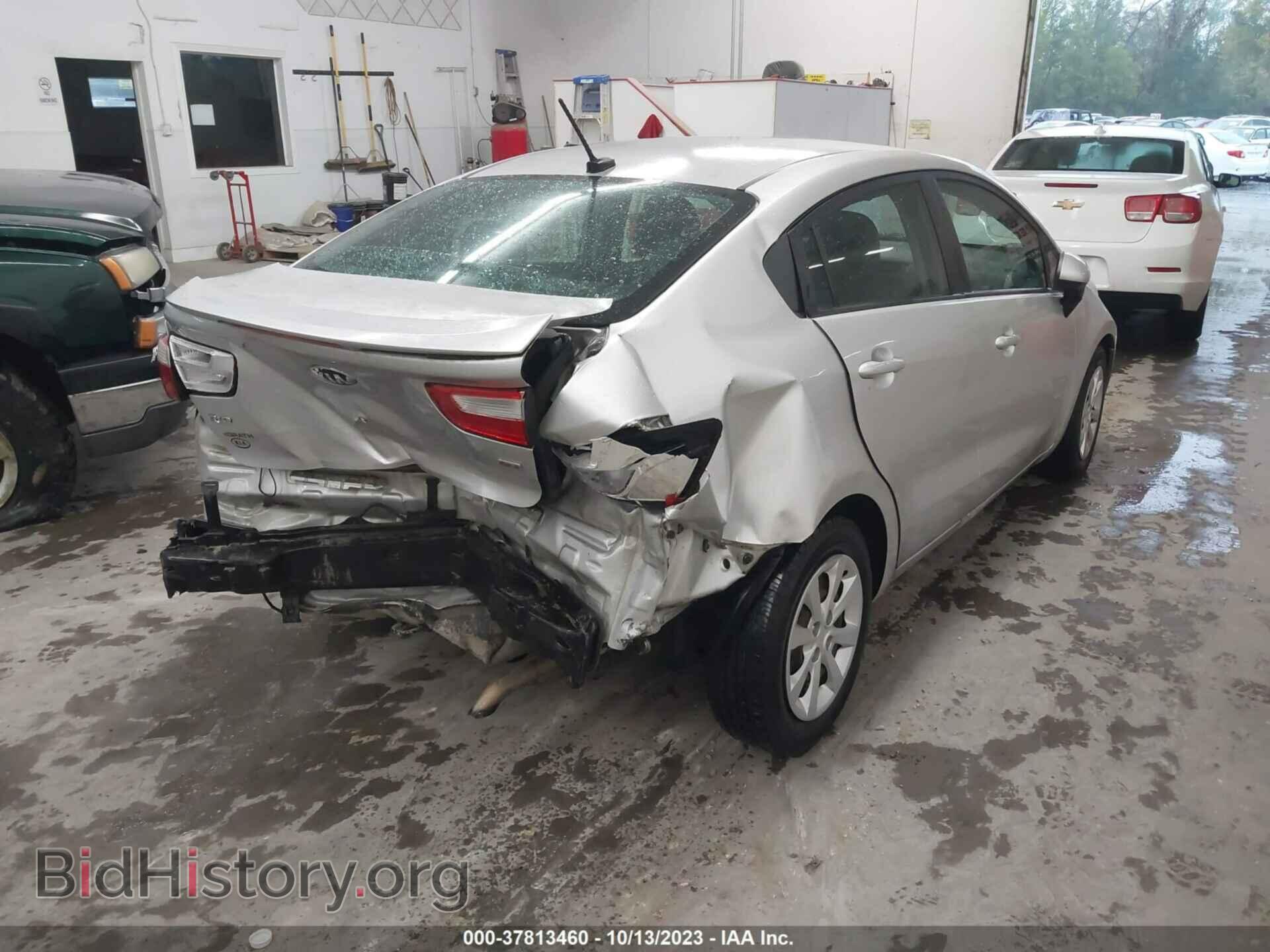2013 KIA RIO - VIN: KNADM4A33D6159486 - Фото 4