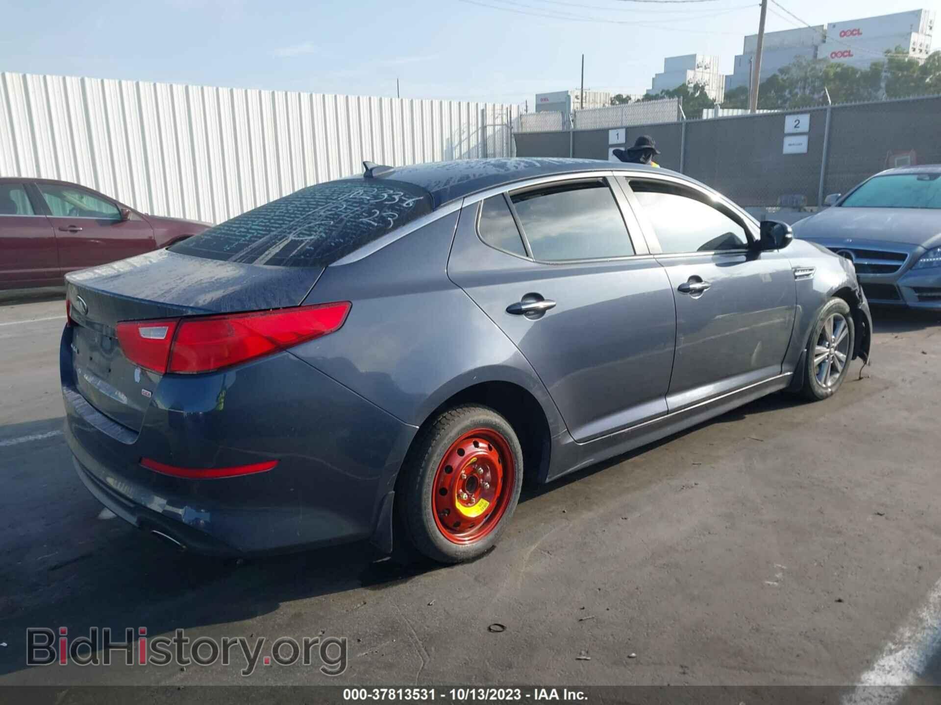 2015 KIA OPTIMA - VIN: KNAGM4A75F5587746 - Фото 4