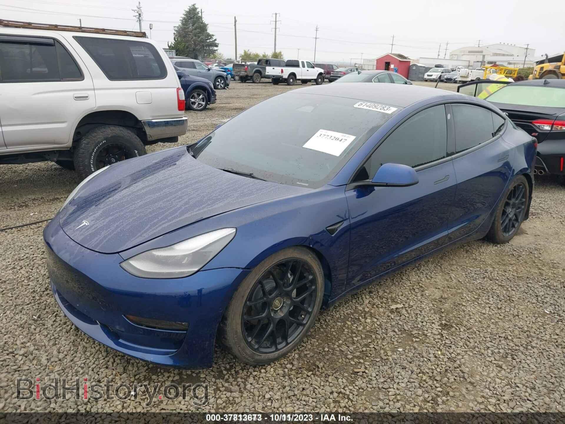 2022 TESLA MODEL 3 - VIN: 5YJ3E1EB8NF164006 - Фото 2