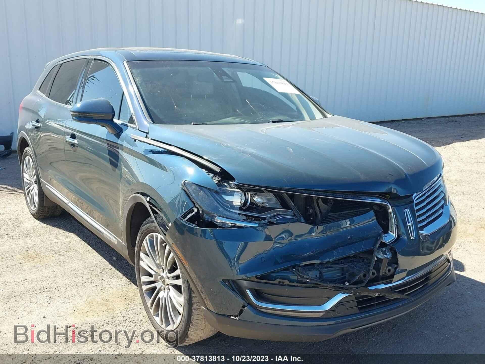 Photo 2LMTJ8LR4GBL41347 - LINCOLN MKX 2016