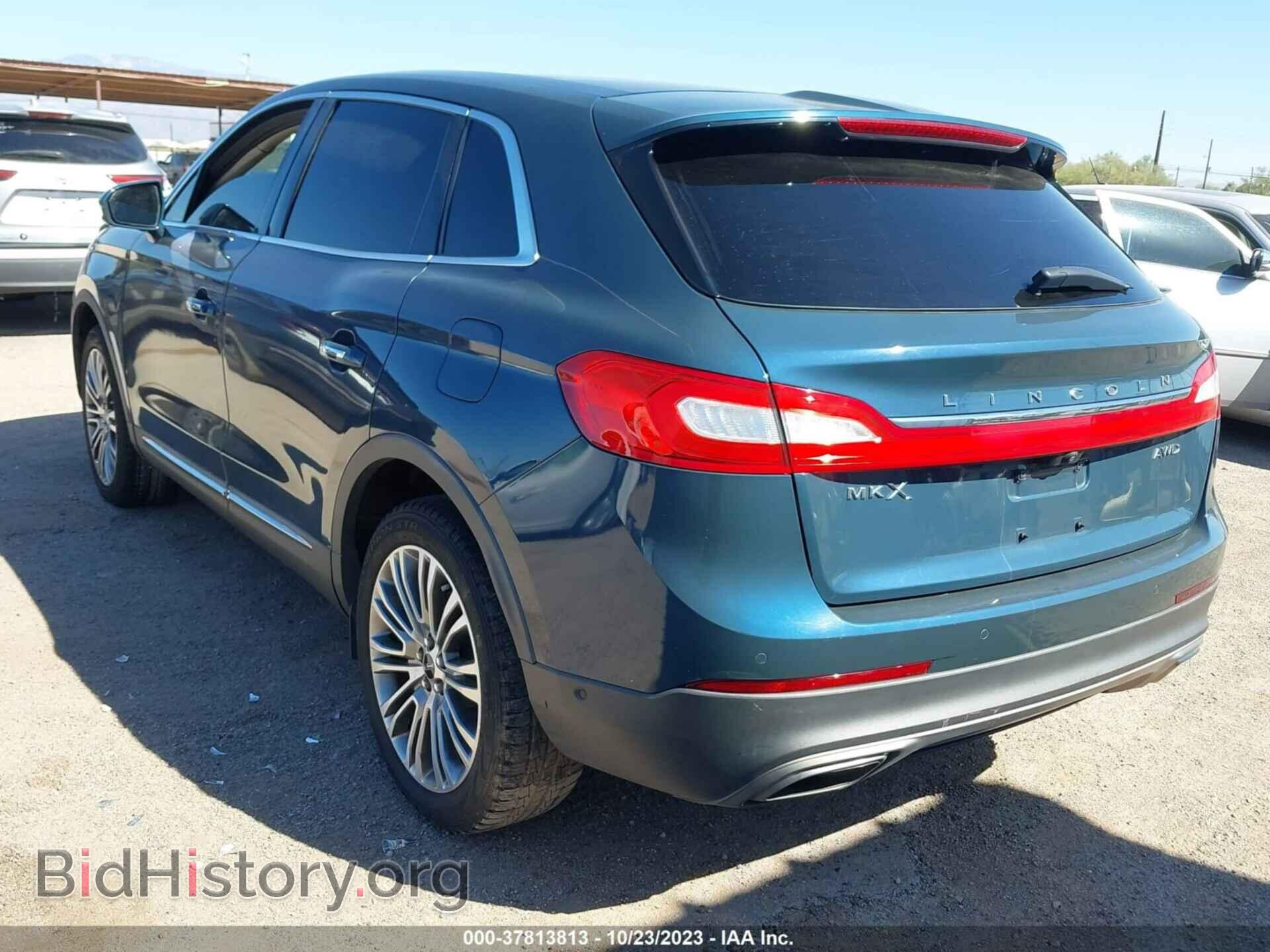 2016 LINCOLN MKX - VIN: 2LMTJ8LR4GBL41347 - Фото 3