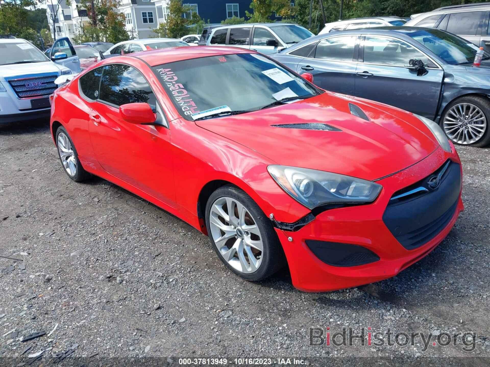 Photo KMHHT6KD5DU079804 - HYUNDAI GENESIS COUPE 2013