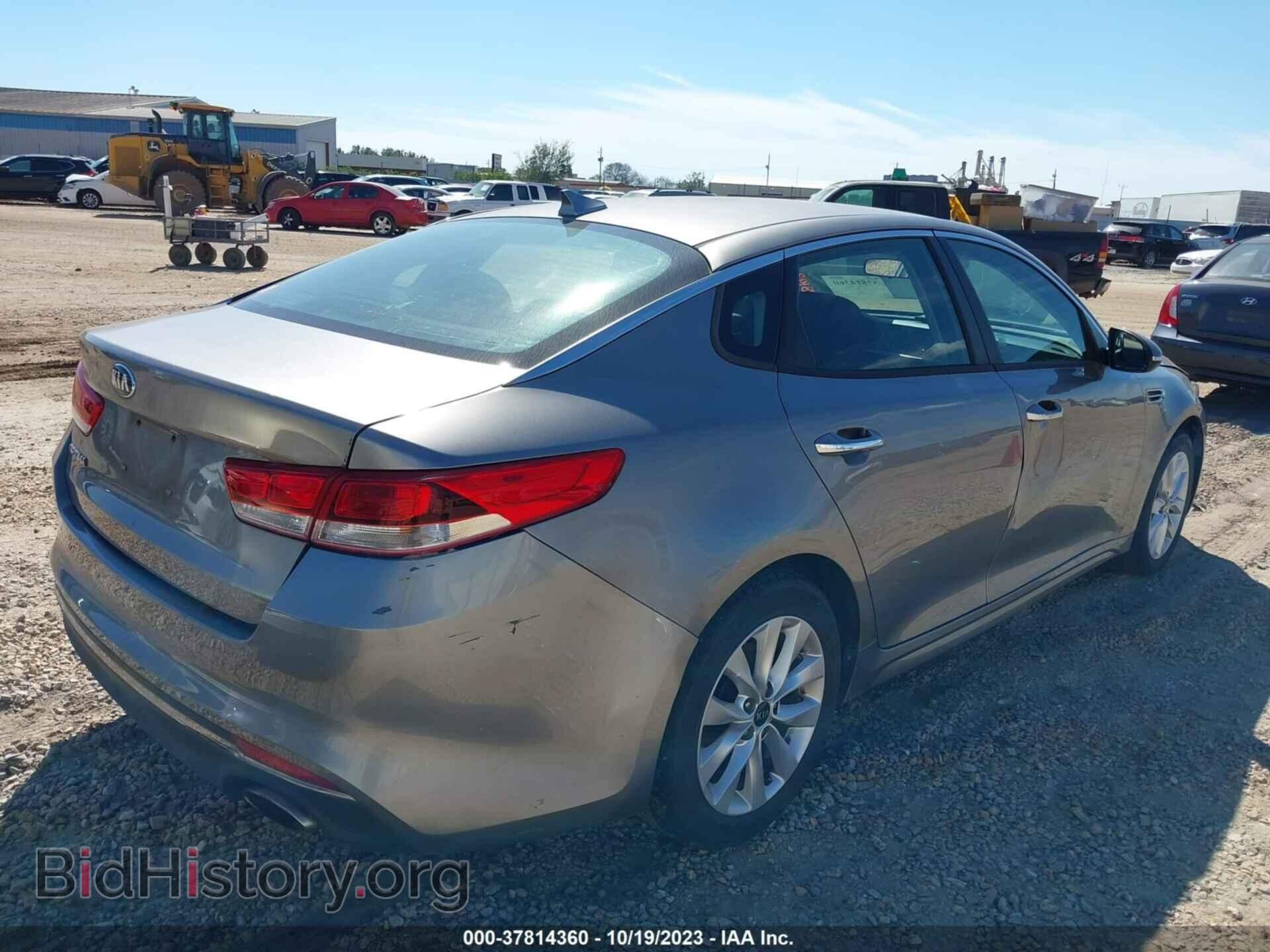 2017 KIA OPTIMA - VIN: 5XXGT4L37HG145730 - Фото 4