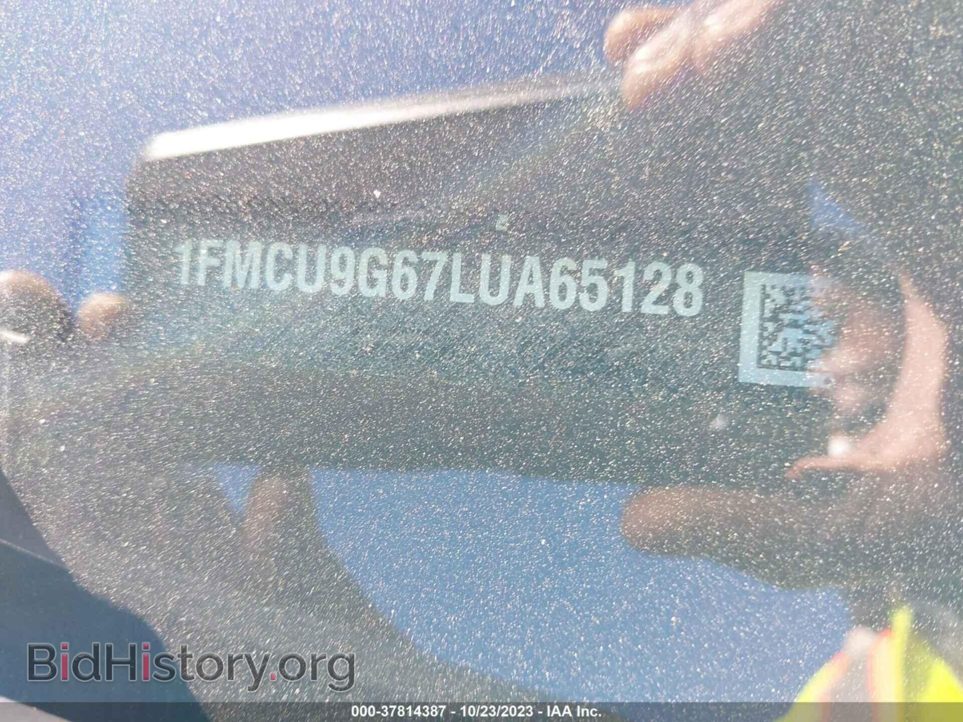 2020 FORD ESCAPE - VIN: 1FMCU9G67LUA65128 - Фото 9