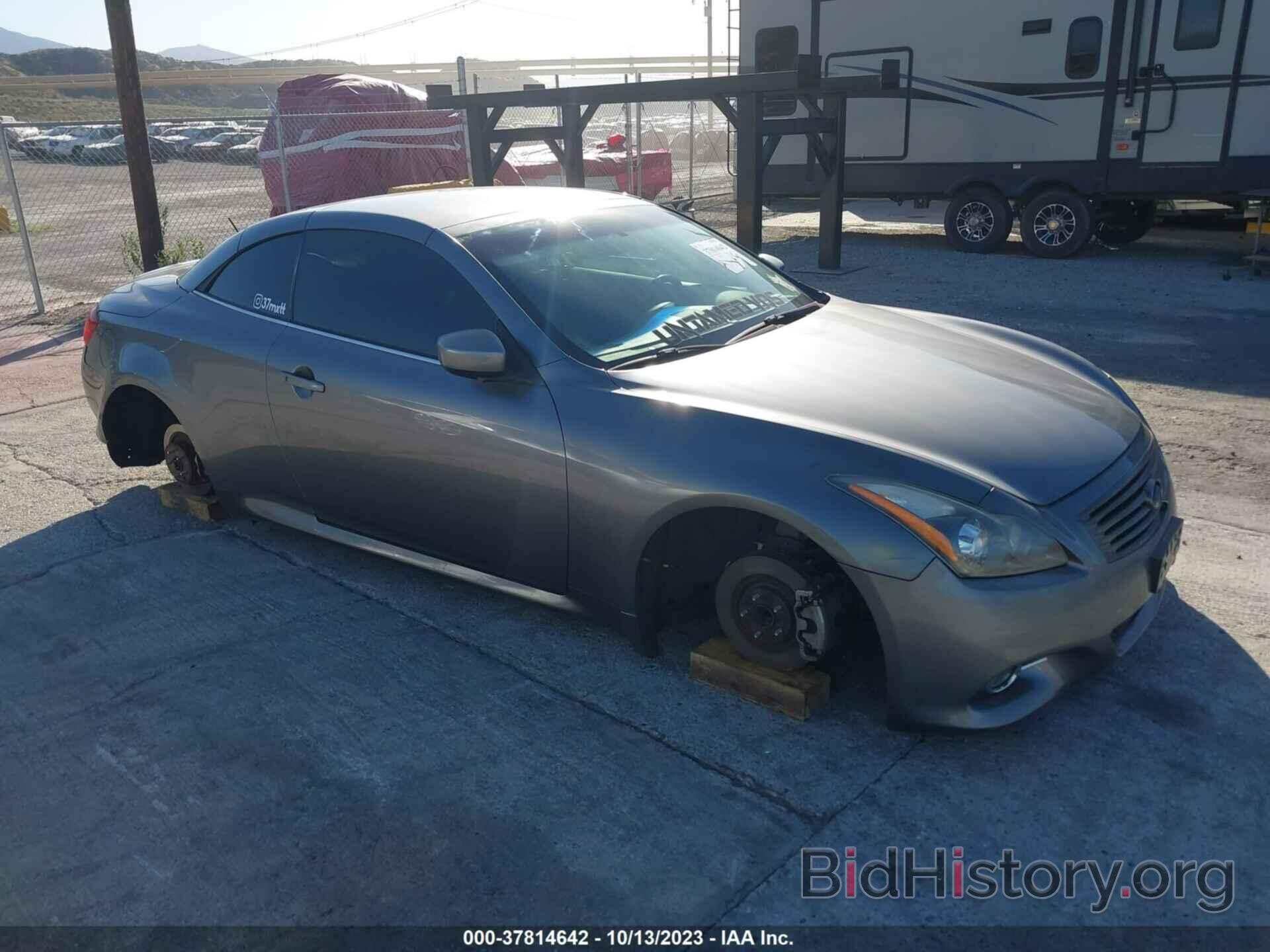 Photo JN1CV6FE7BM953260 - INFINITI G37 CONVERTIBLE 2011