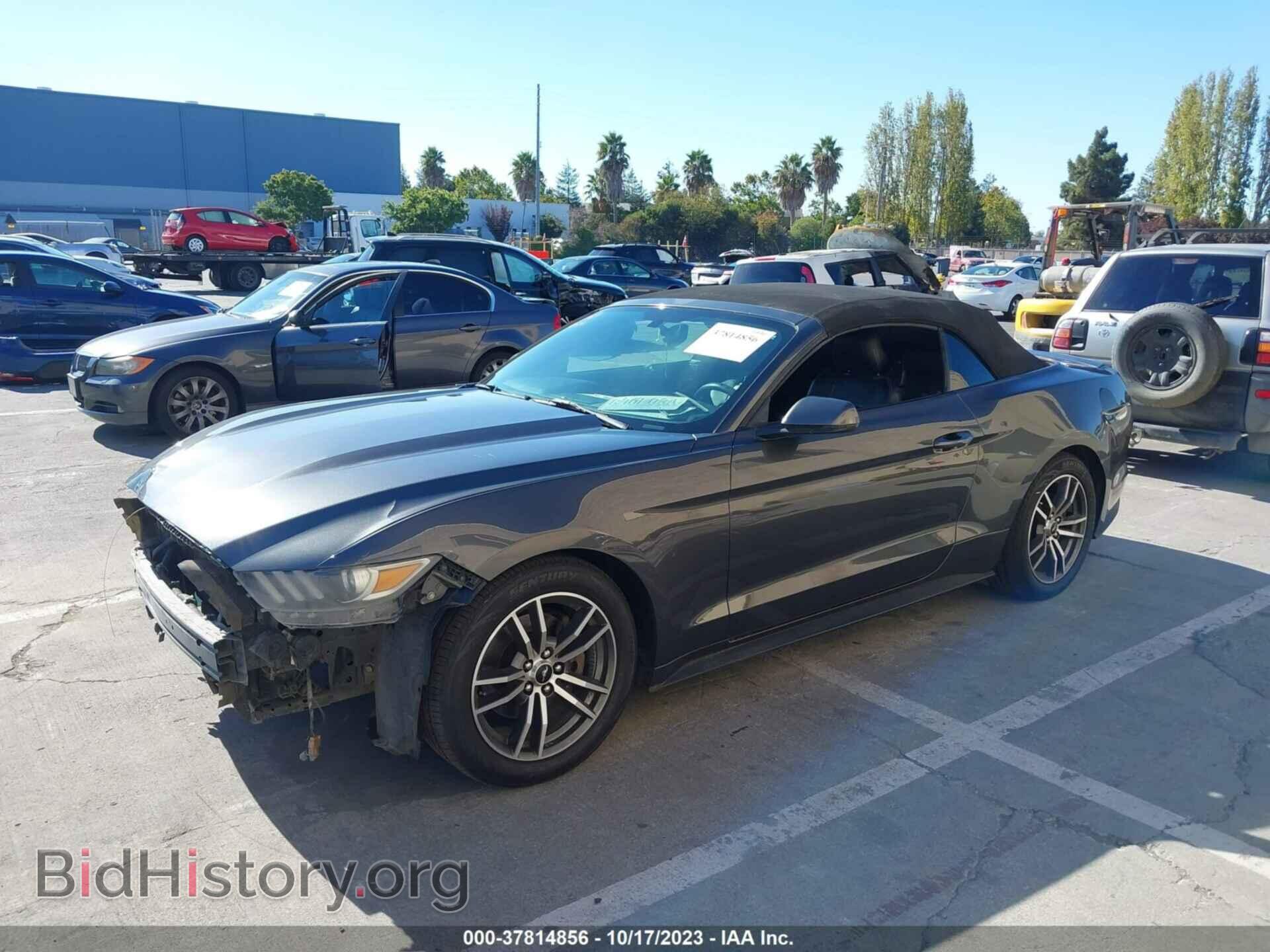 2017 FORD MUSTANG - VIN: 1FATP8UH8H5204170 - Фото 2