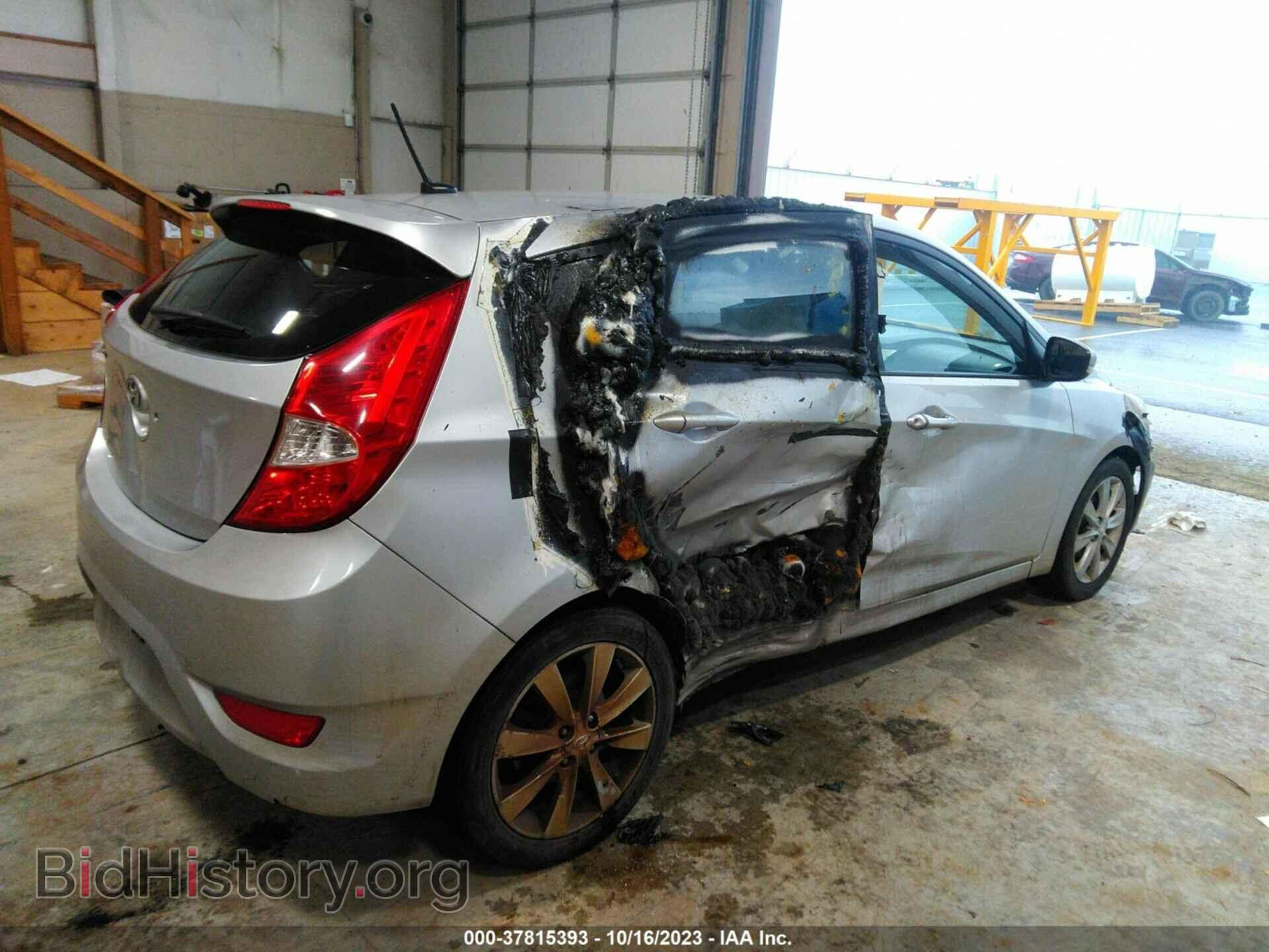 2013 HYUNDAI ACCENT - VIN: KMHCU5AE9DU073600 - Фото 4