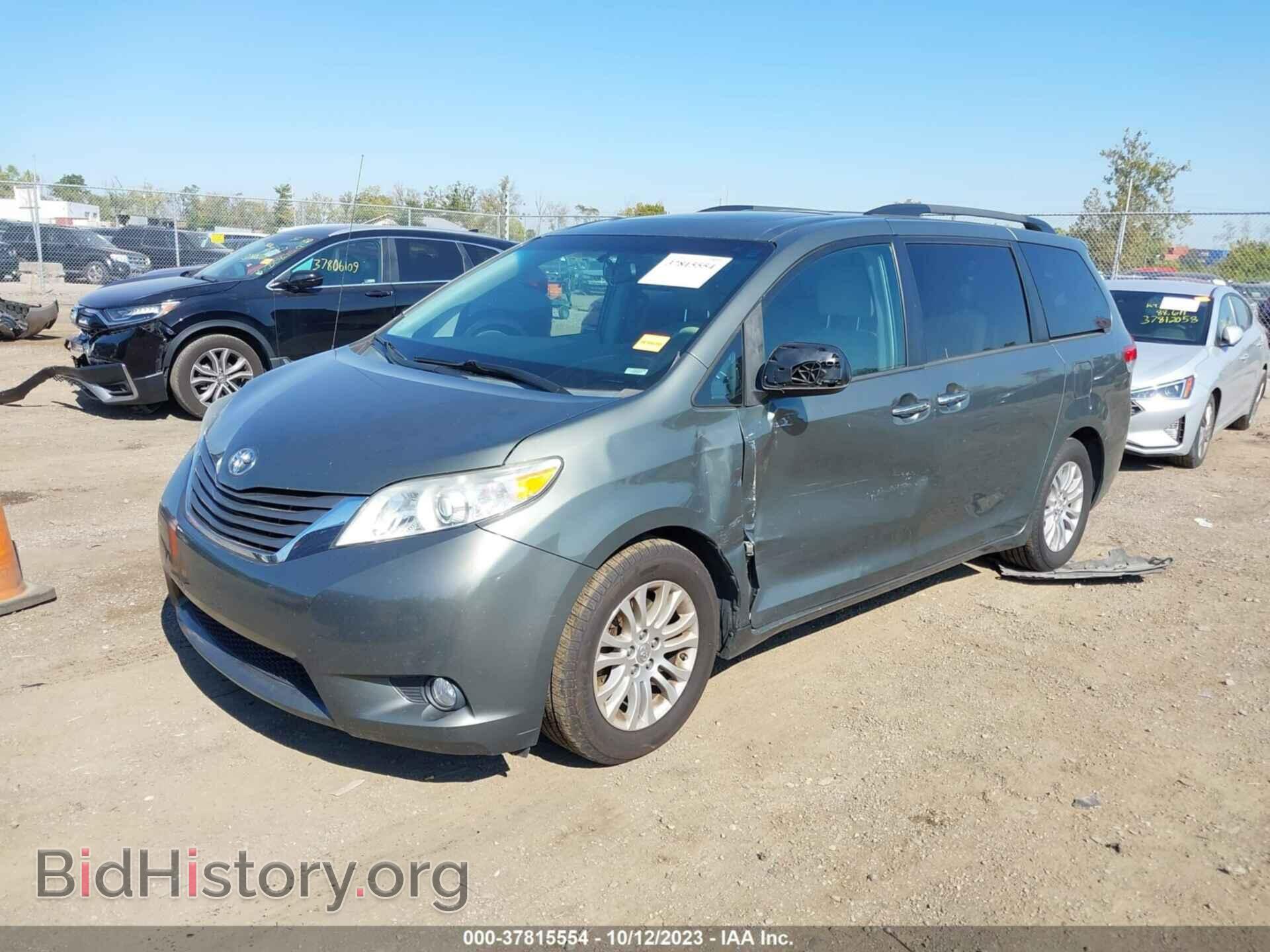 2013 TOYOTA SIENNA - VIN: 5TDYK3DC8DS372949 - Фото 2