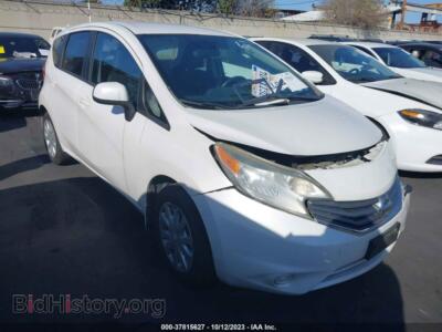 2014 Nissan VERSA NOTE SV, white — VIN 3N1CE2CPXEL434586, IAAI