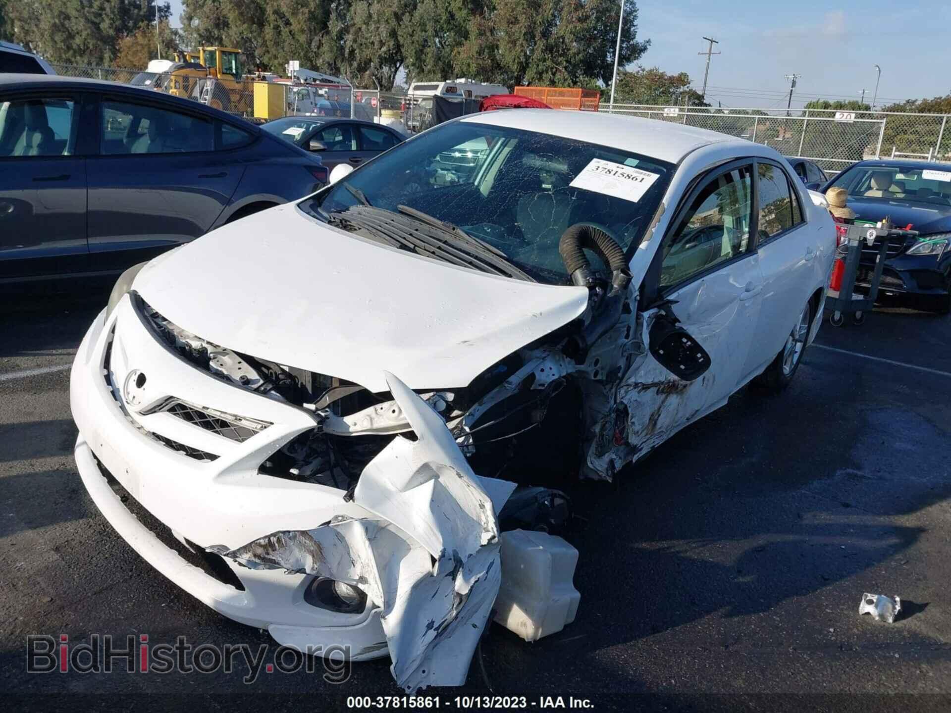 2013 TOYOTA COROLLA - VIN: 5YFBU4EE5DP198420 - Фото 2