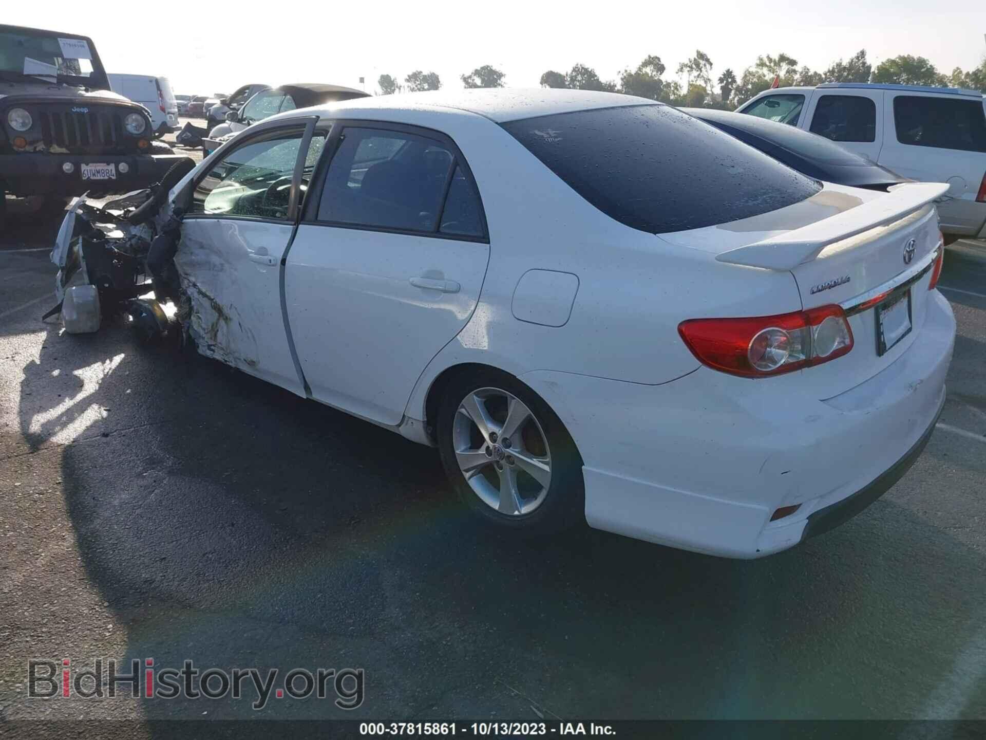 2013 TOYOTA COROLLA - VIN: 5YFBU4EE5DP198420 - Фото 3