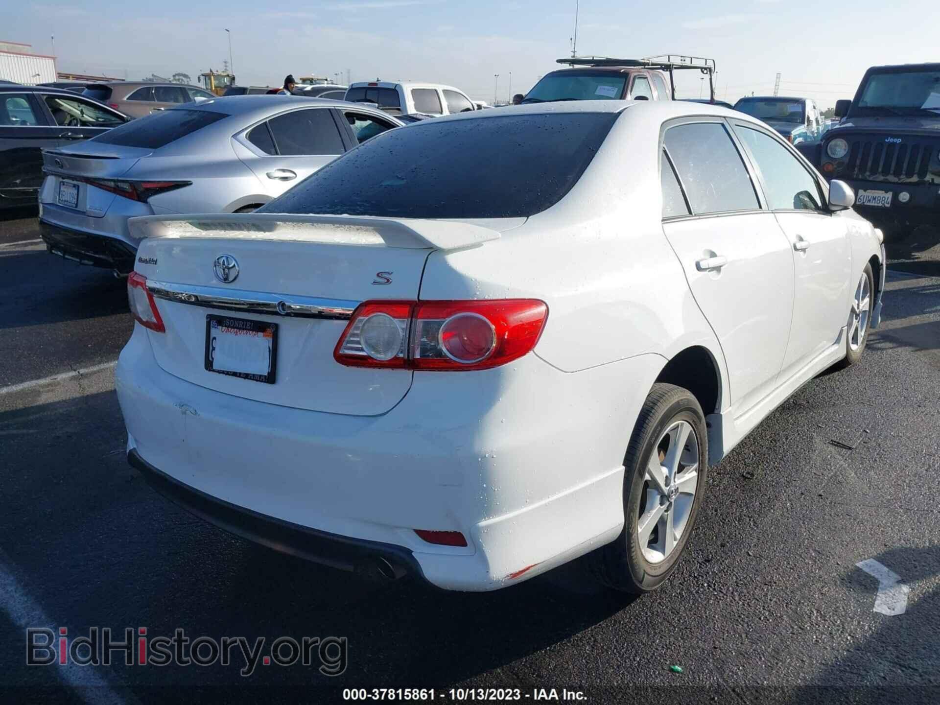 2013 TOYOTA COROLLA - VIN: 5YFBU4EE5DP198420 - Фото 4