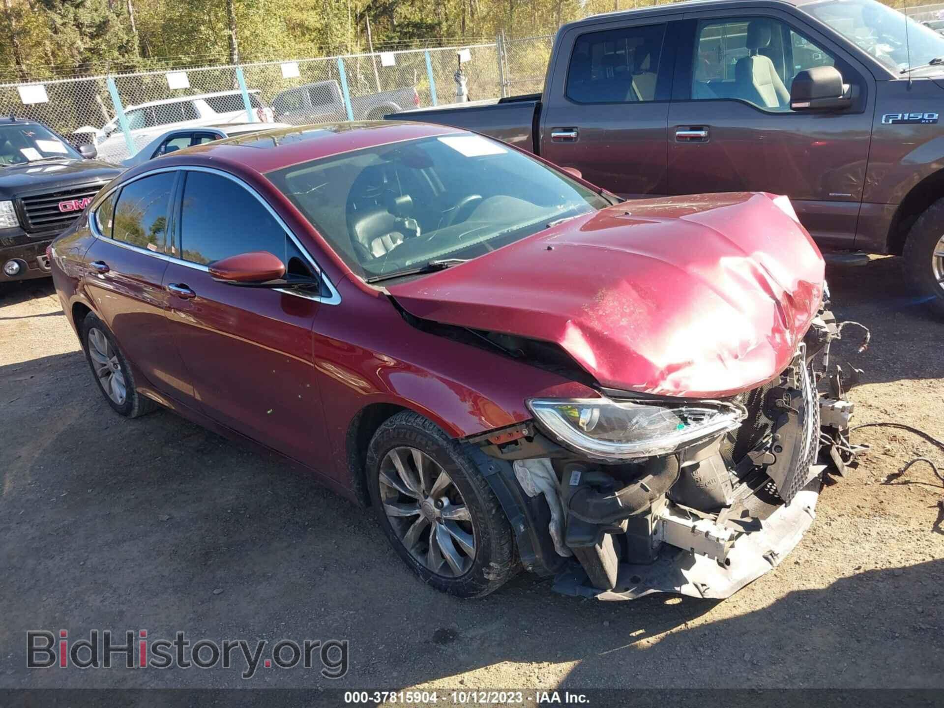 Фотография 1C3CCCCB0FN721793 - CHRYSLER 200 2015