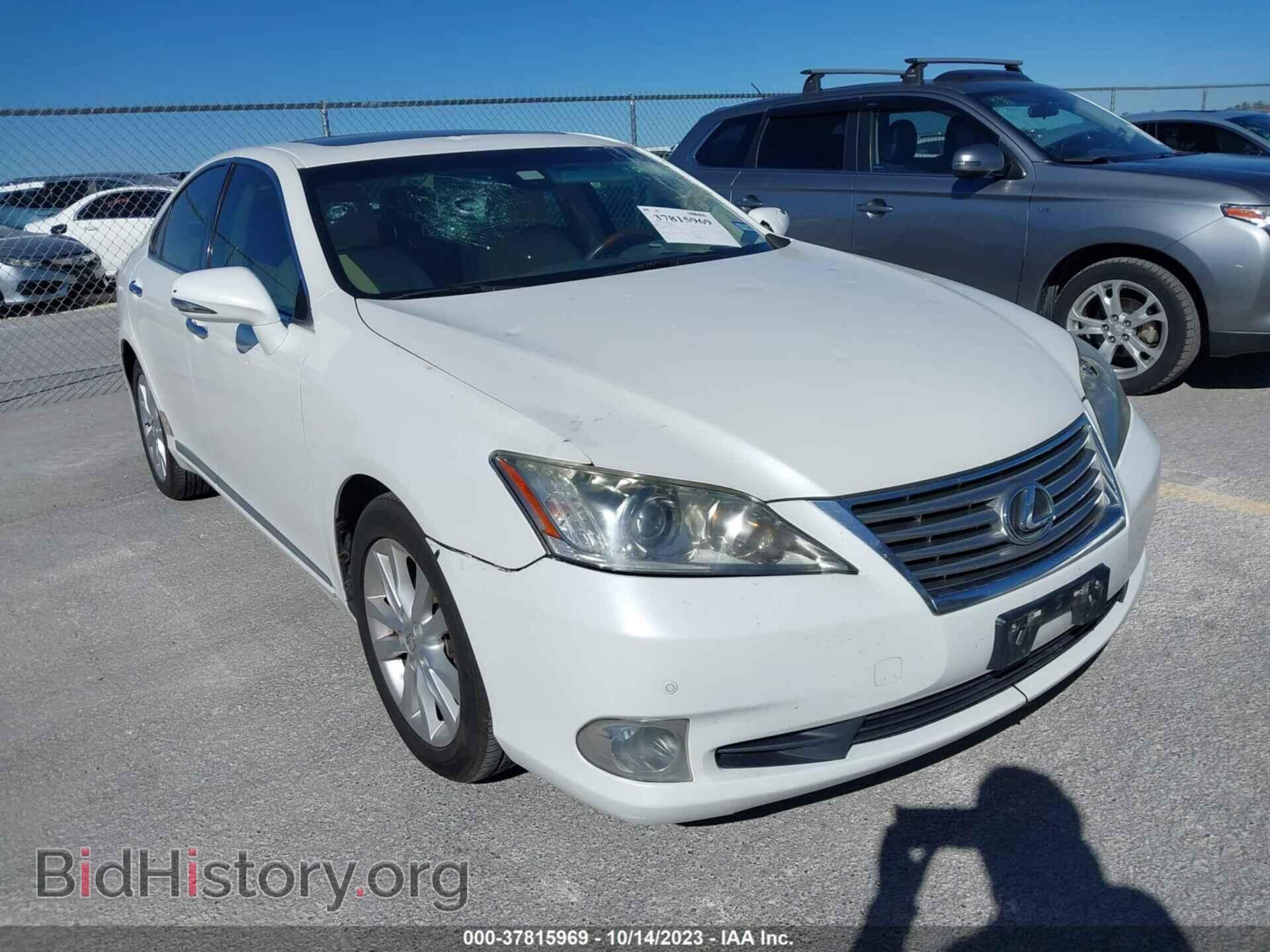 Photo JTHBK1EG9B2422482 - LEXUS ES 350 2011