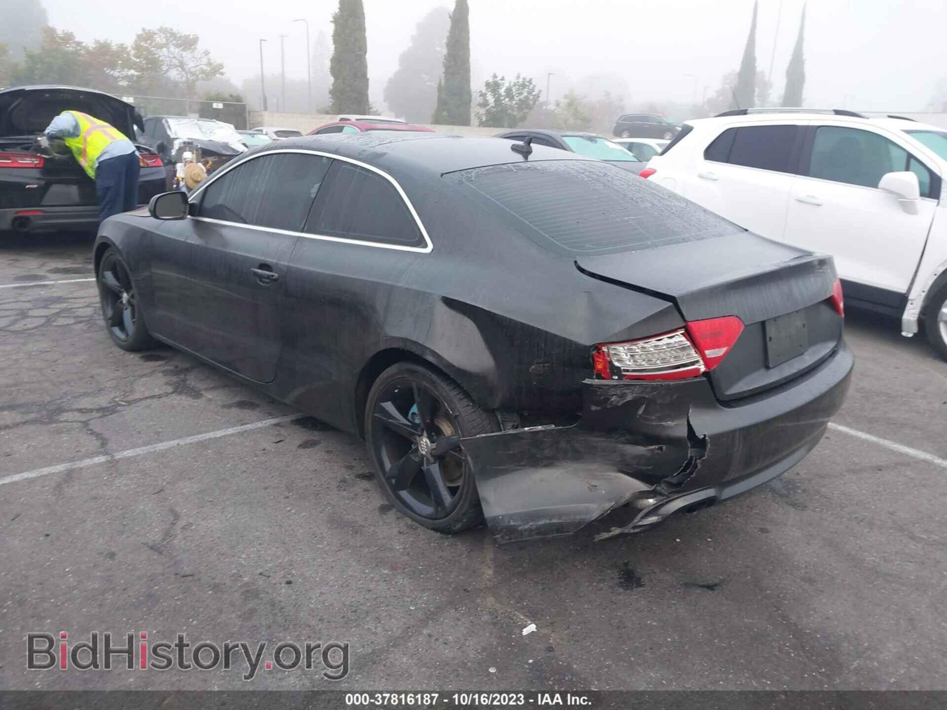 2012 AUDI A5 - VIN: WAULFAFR7CA000869 - Фото 3