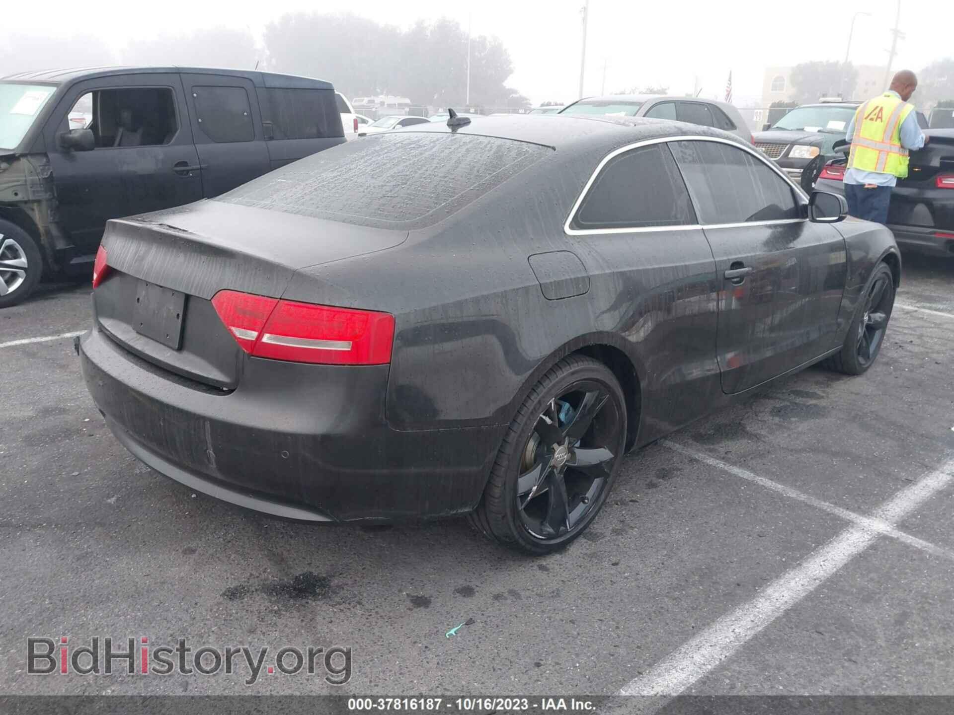 2012 AUDI A5 - VIN: WAULFAFR7CA000869 - Фото 4