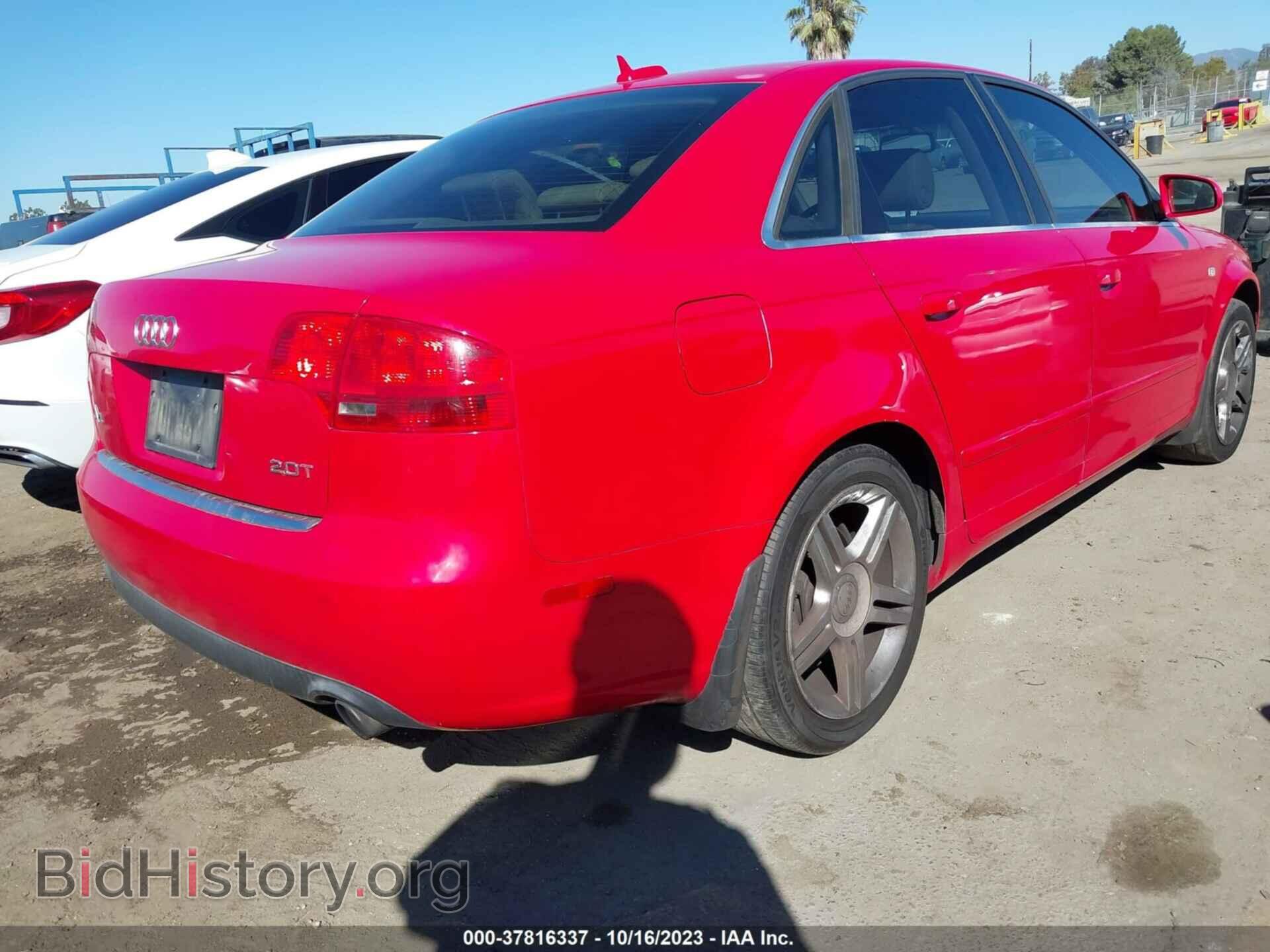 2006 AUDI A4 - VIN: WAUAF78E06A140948 - Фото 4