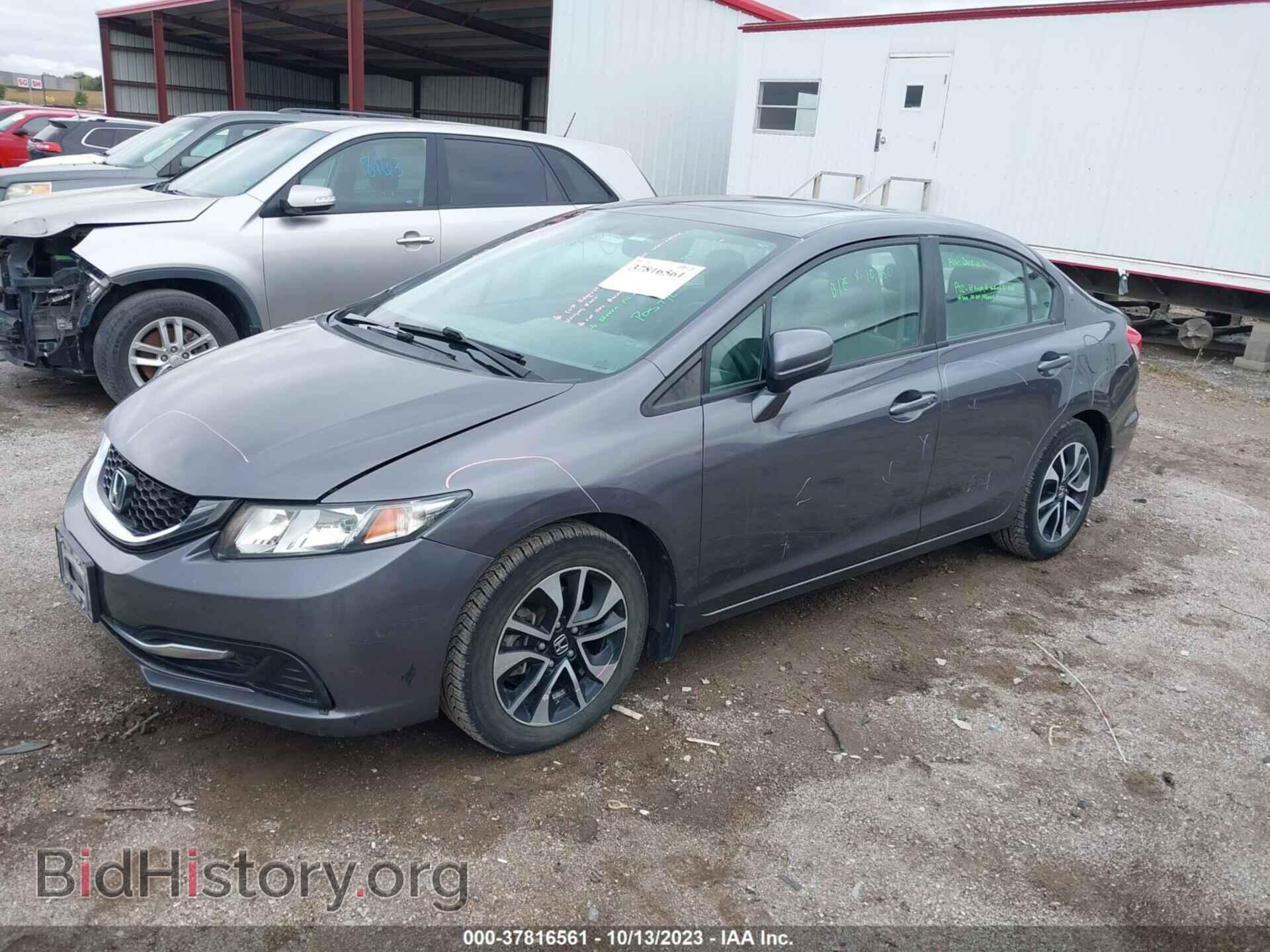 2015 HONDA CIVIC - VIN: 19XFB2F82FE090653 - Фото 2