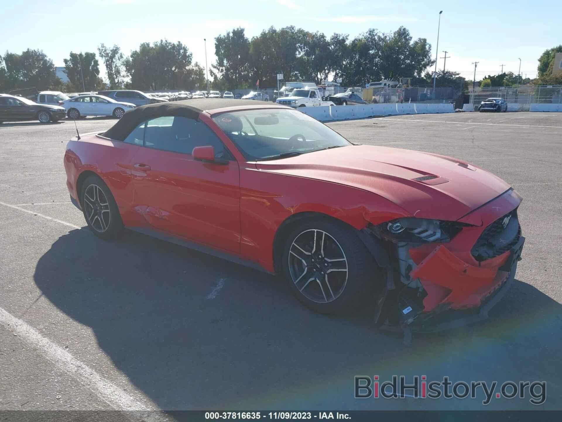 Photo 1FATP8UH4L5126088 - FORD MUSTANG 2020