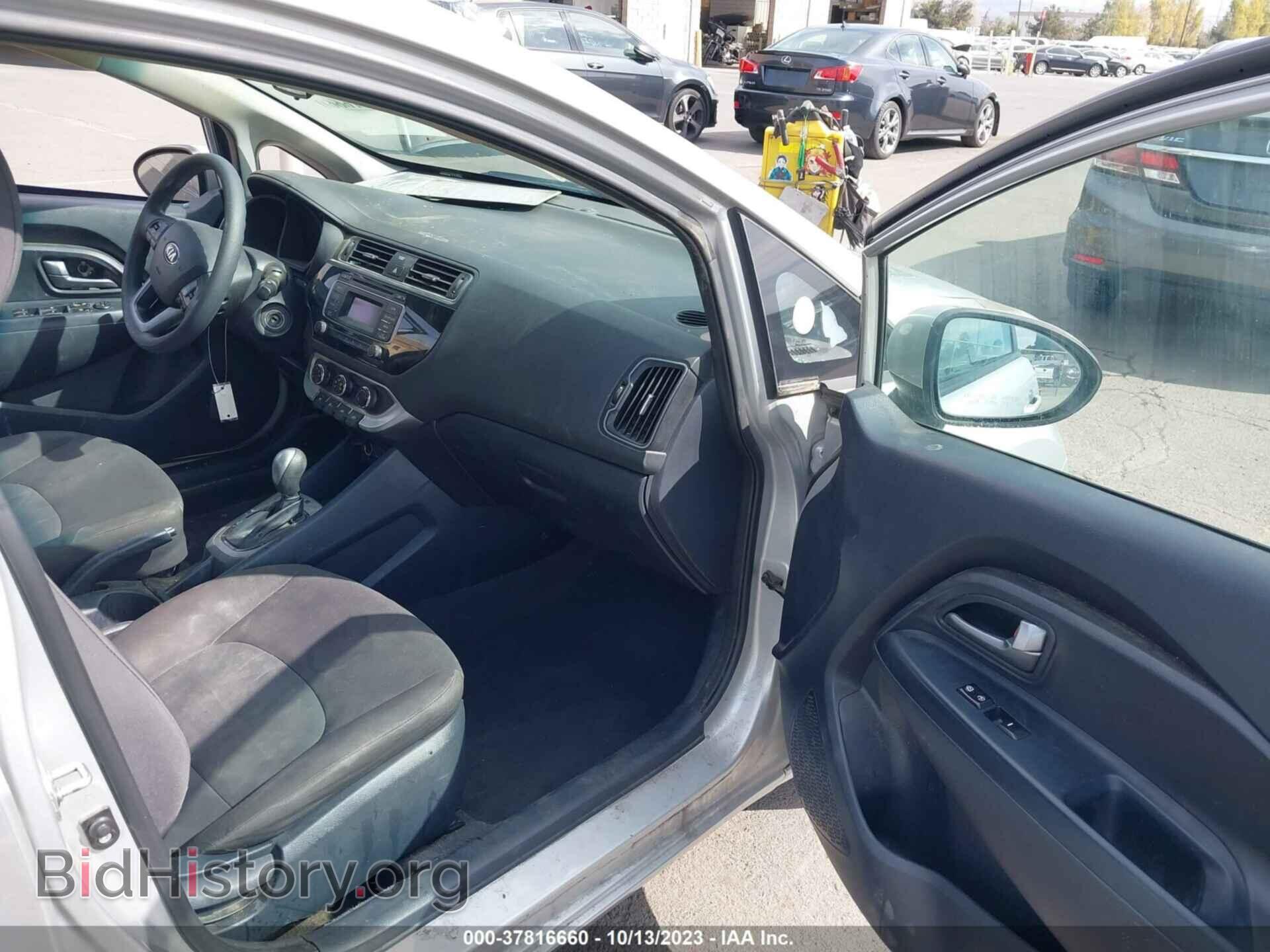 2016 KIA RIO - VIN: KNADM4A3XG6669516 - Фото 5